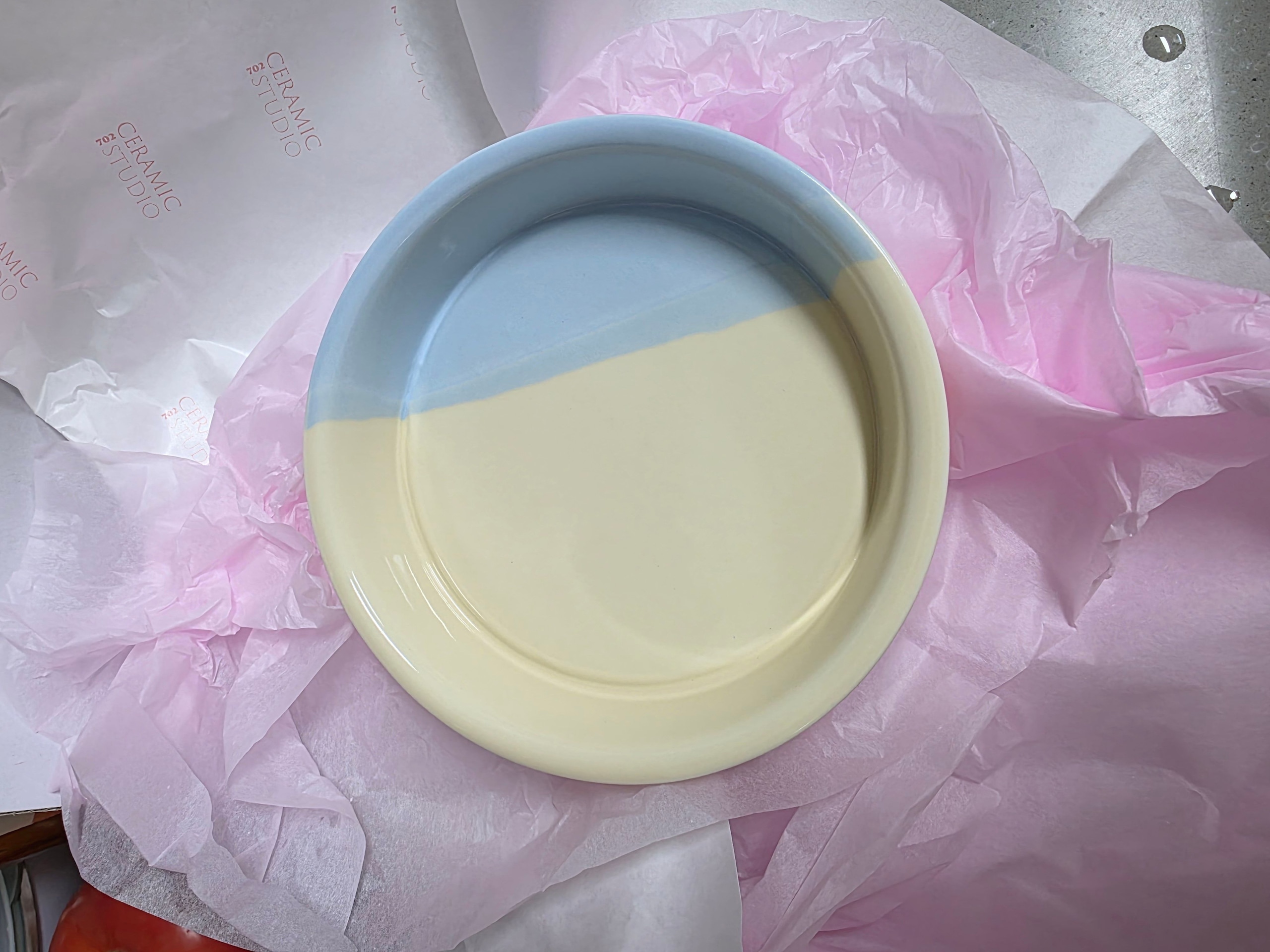 Two-Tone Ceramic Side Plate user photo
