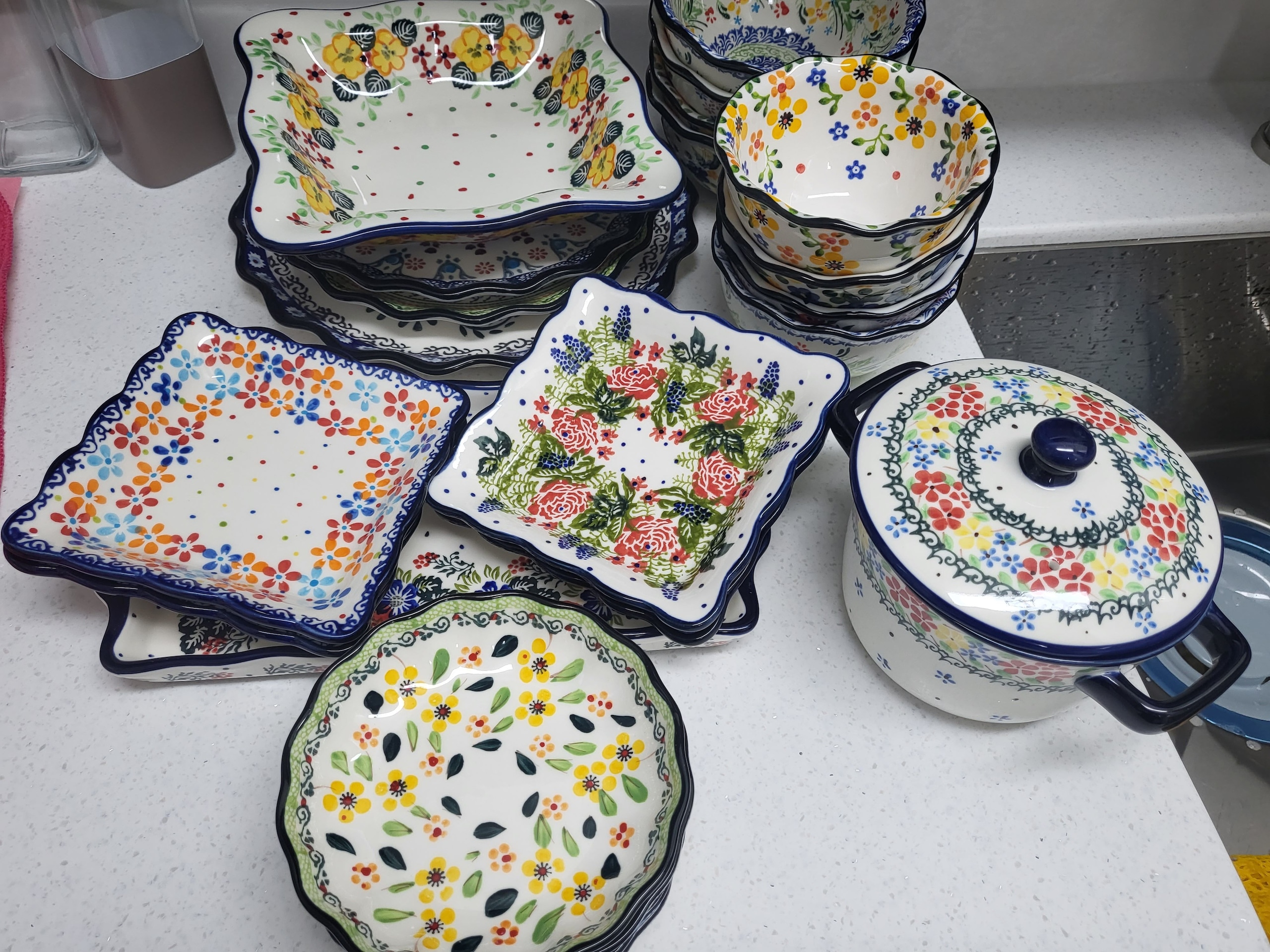 Floral Dinnerware Set for 4 (22-Piece) user photo