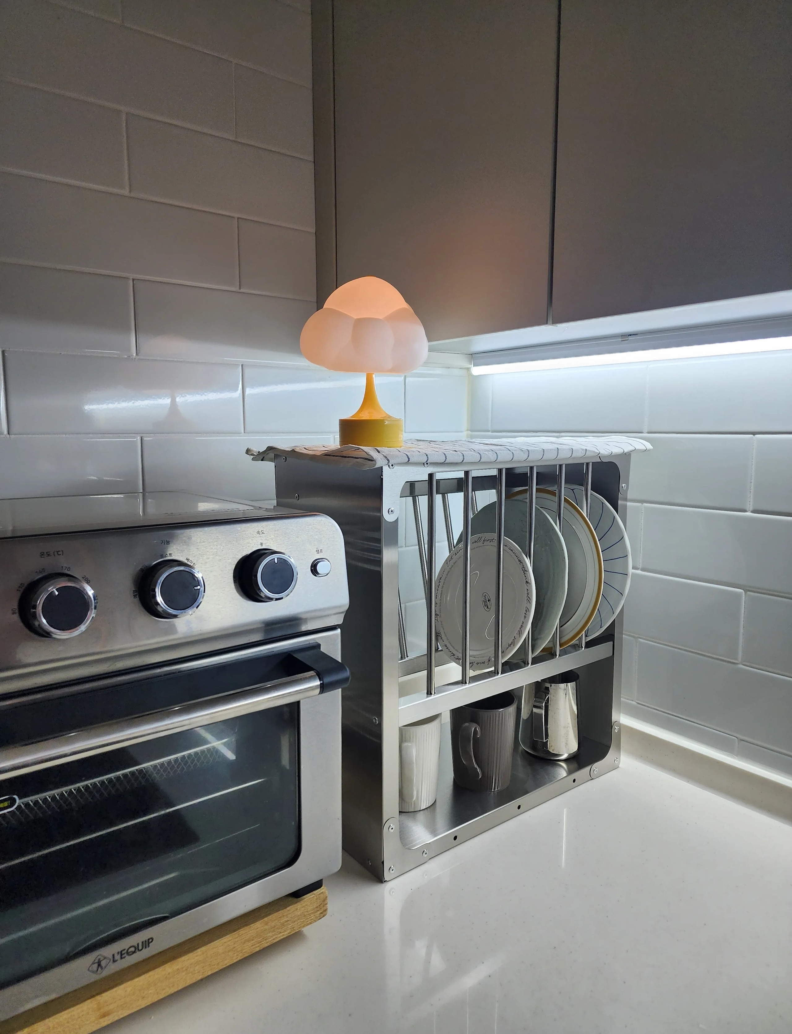 Strato Stainless Kitchen Rack user photo