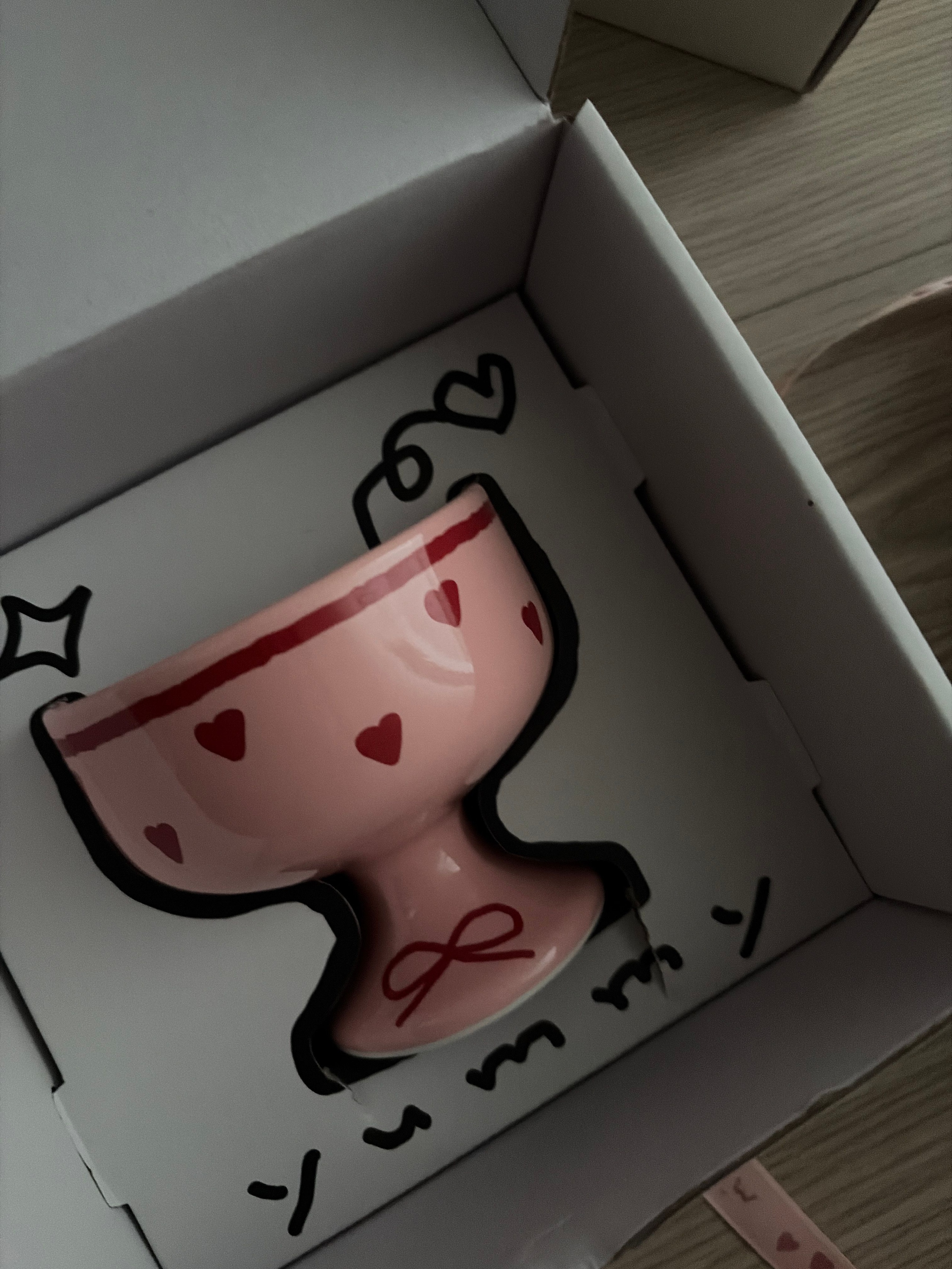 Pink Edition Ceramic “Just Be” Dessert Bowl Gift Set user photo