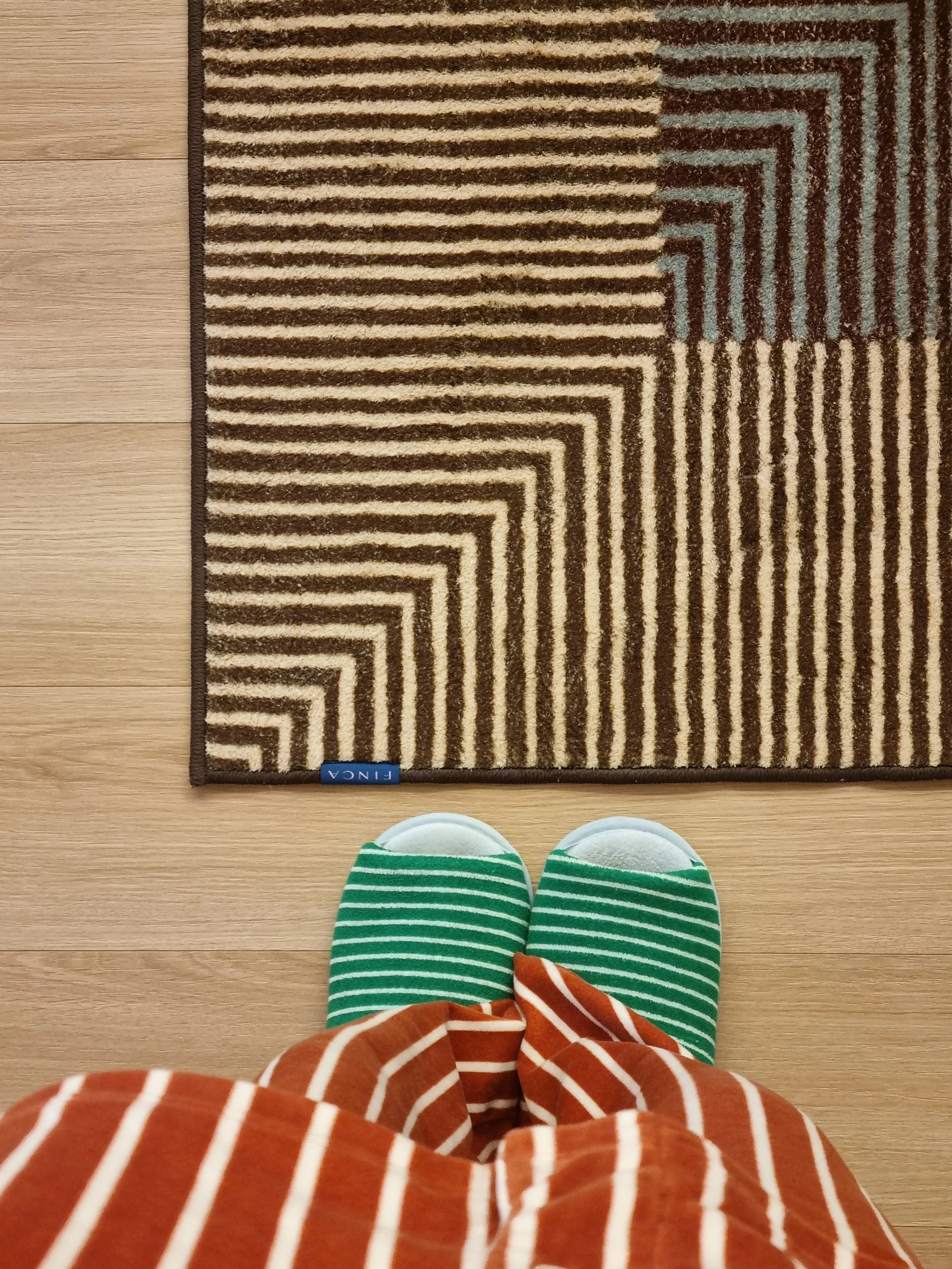 BWTZ Terry Stripe Indoor Slippers user photo