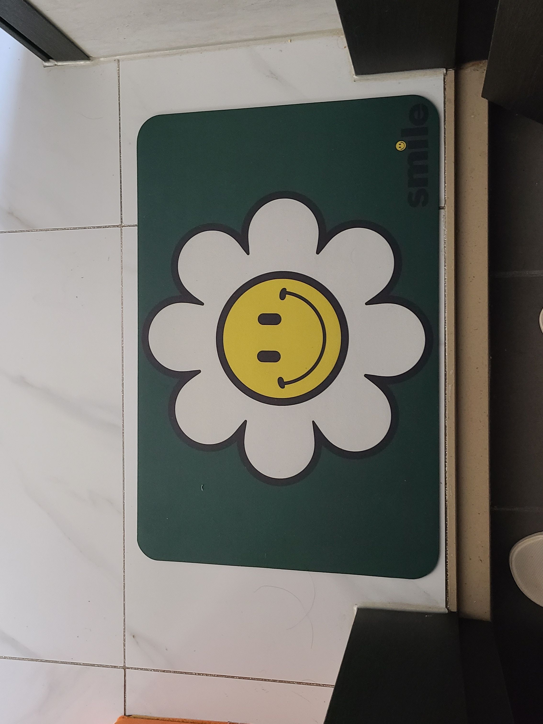 Daisy Washable Diatomite Bath Mat user photo