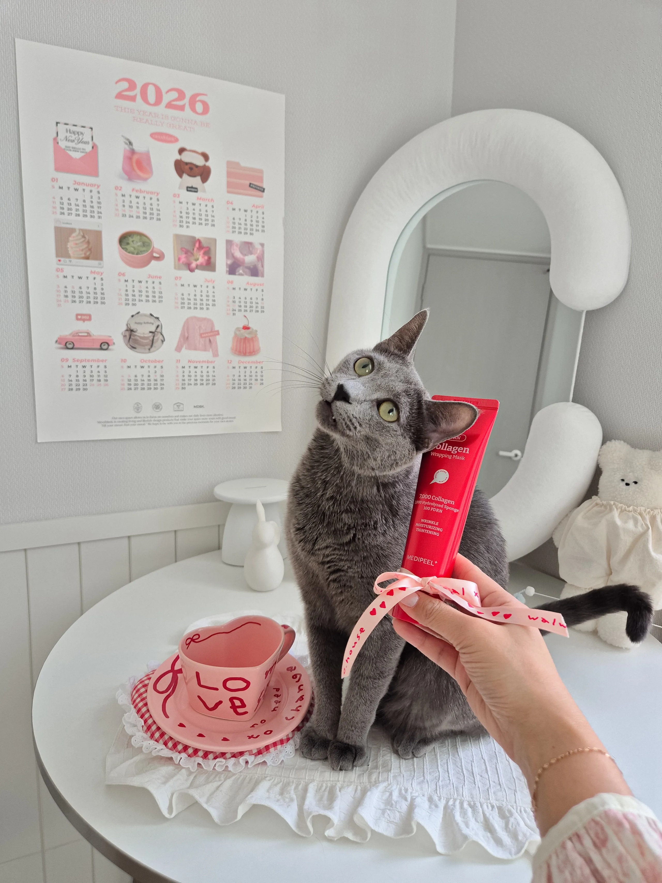 Pink Edition Ceramic Heart Cup and Plate Gift Set user photo