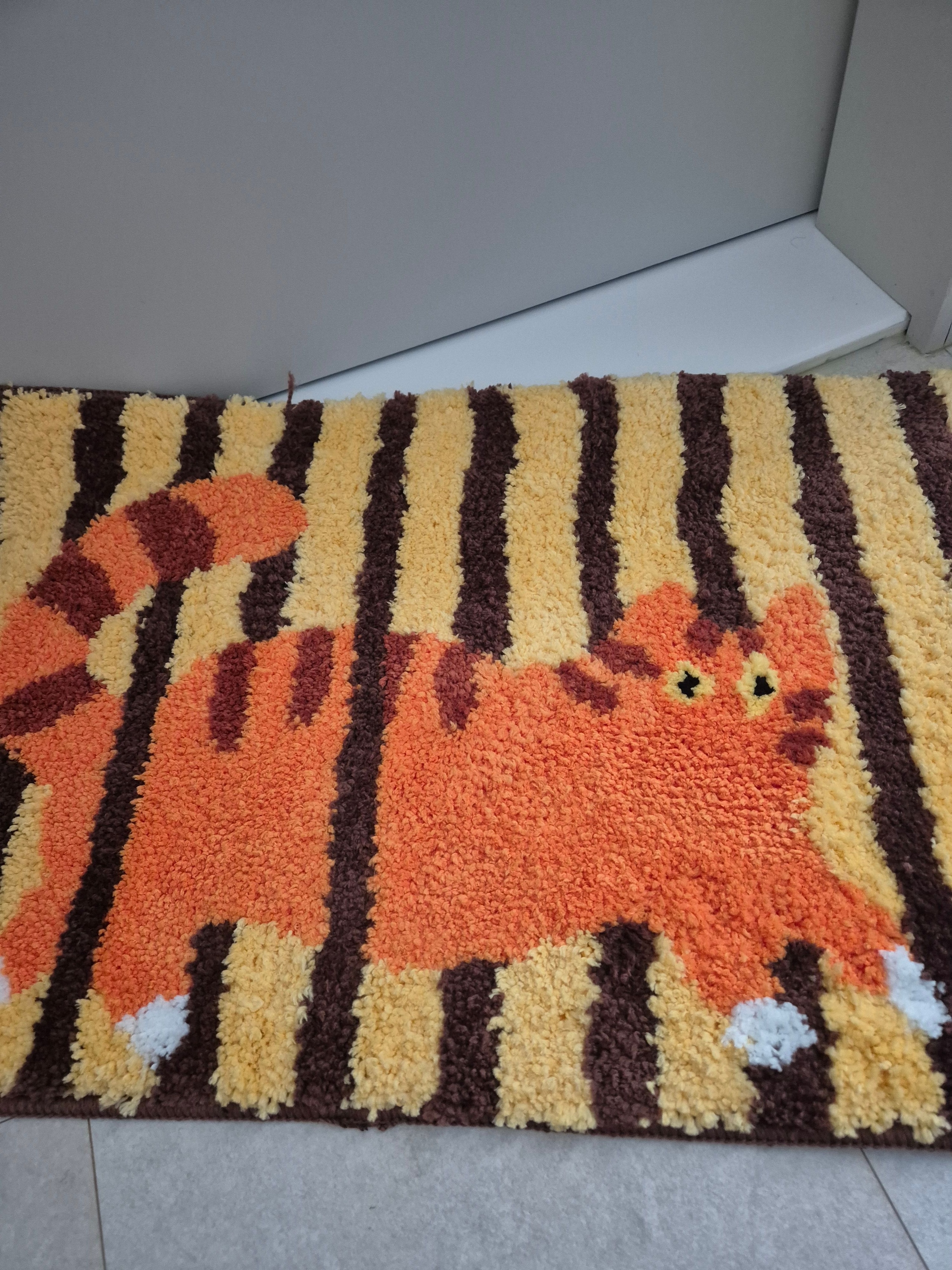 Curious Cat Tufted Accent Mat user photo