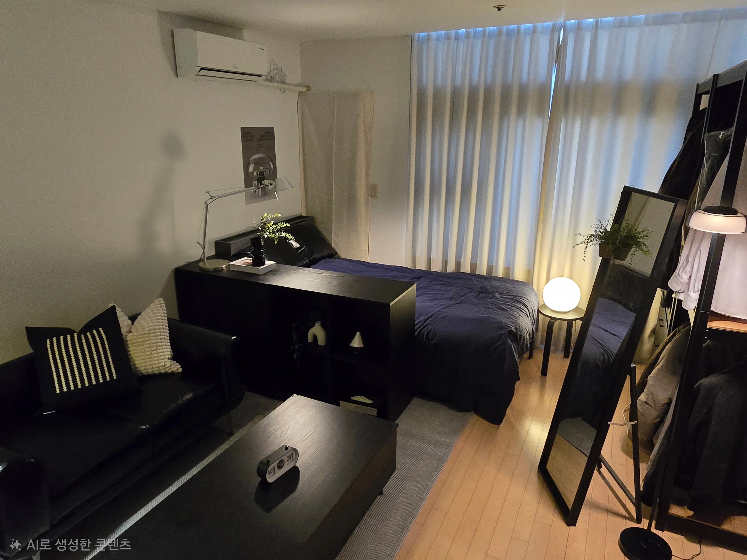 Round Modern Flip Table Clock user photo