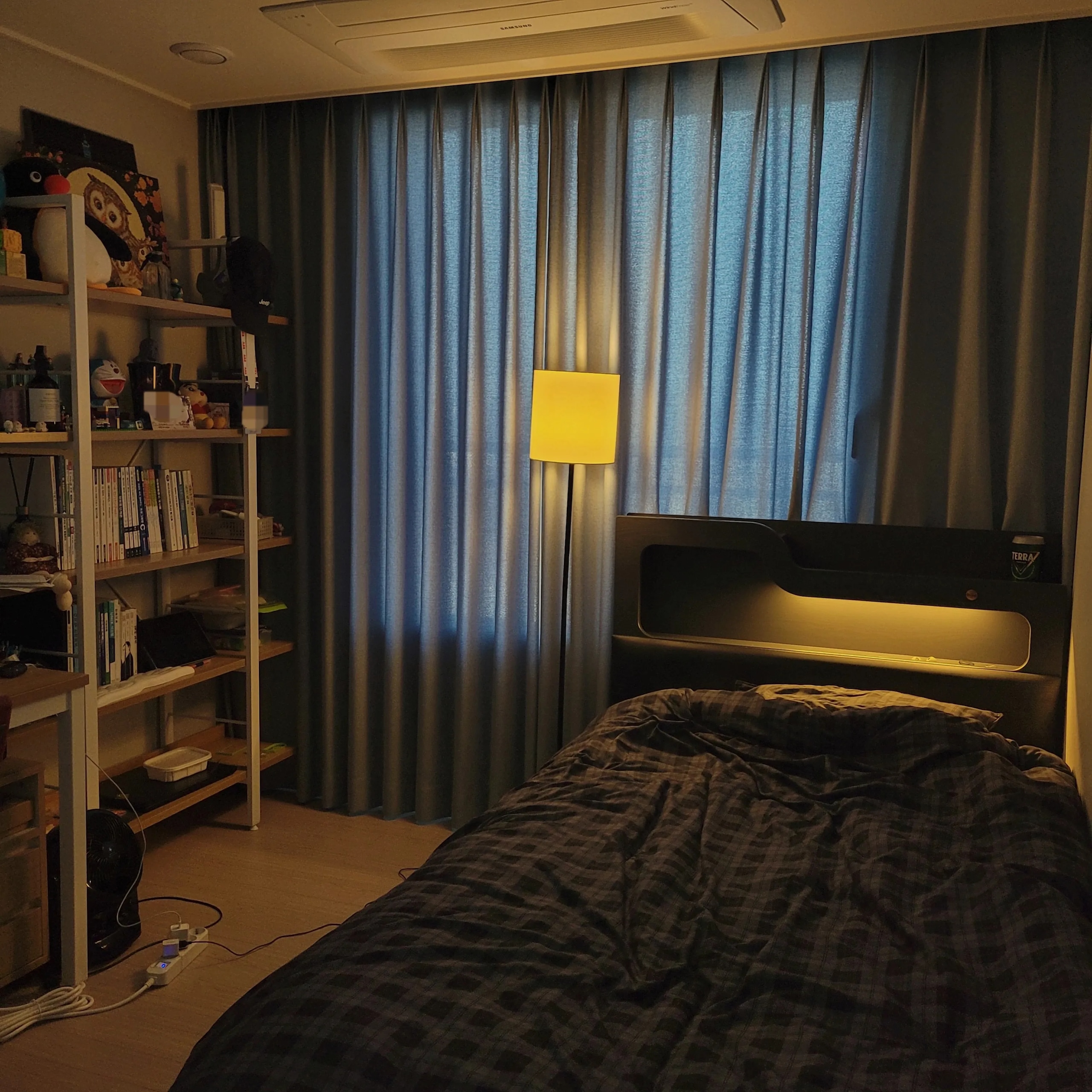 Cloud Check Comforter Set user photo