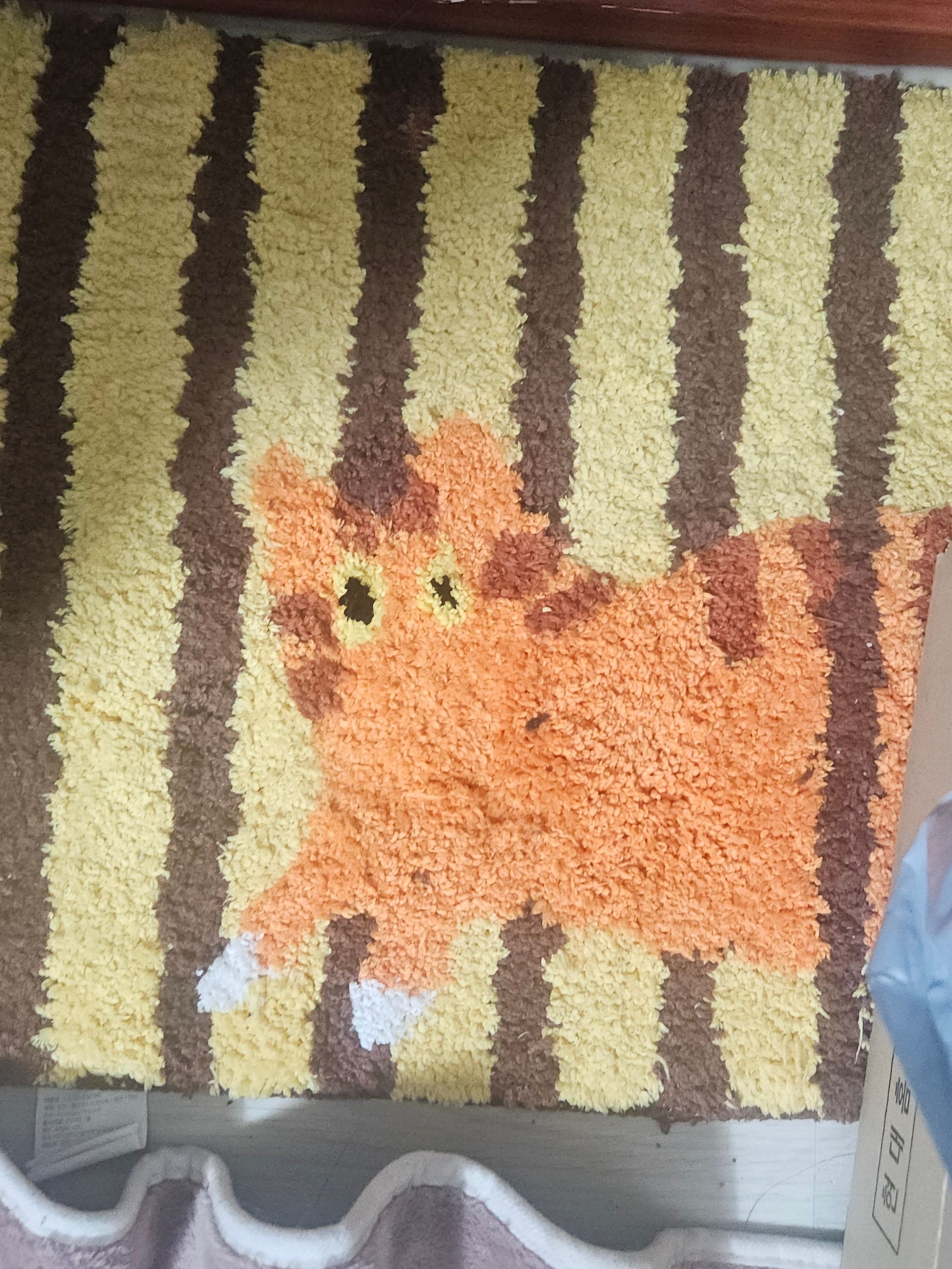 Curious Cat Tufted Accent Mat user photo