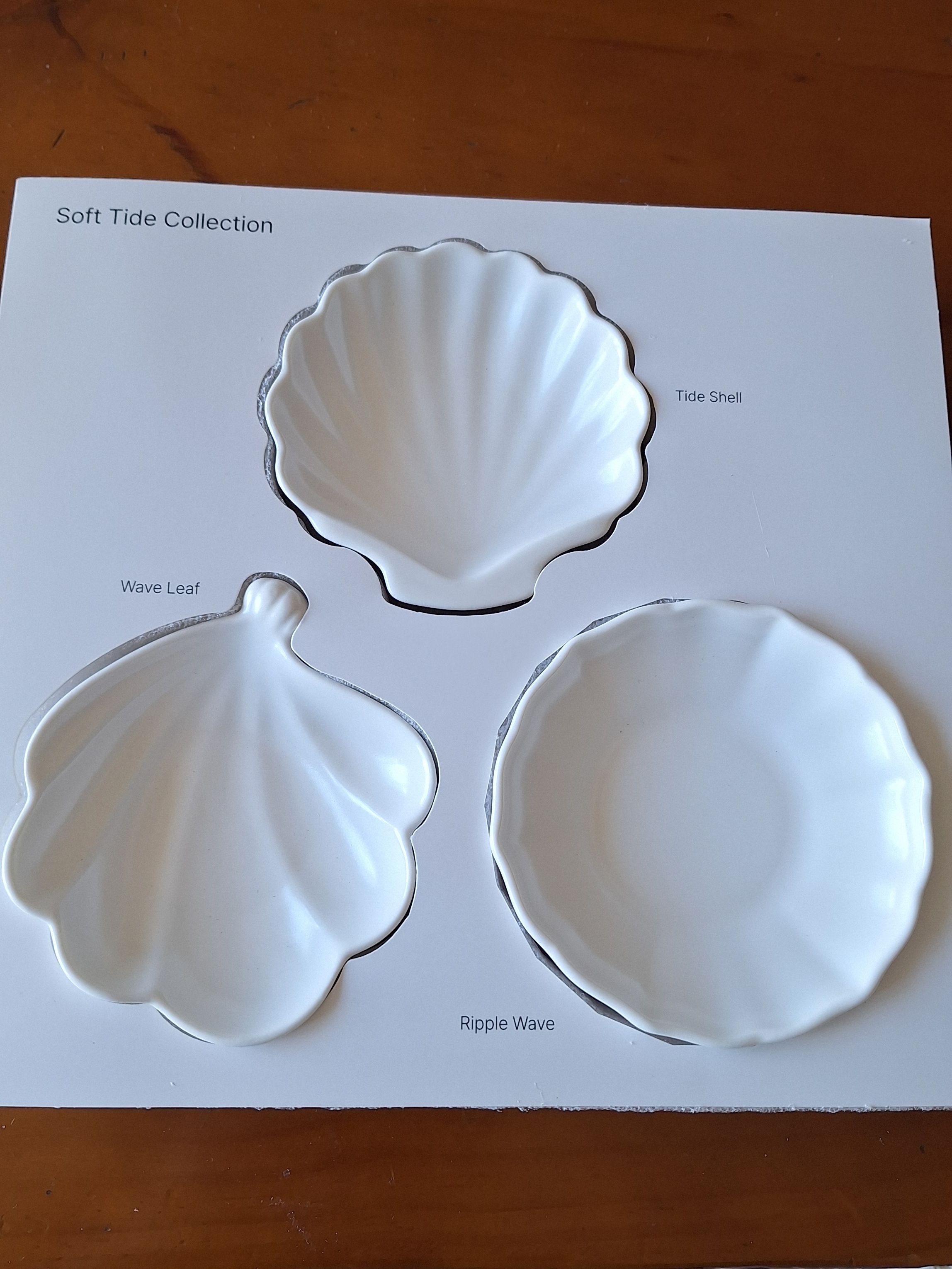 Soft tide collection Gyeol Shell 3-Piece Side Dish Set user photo