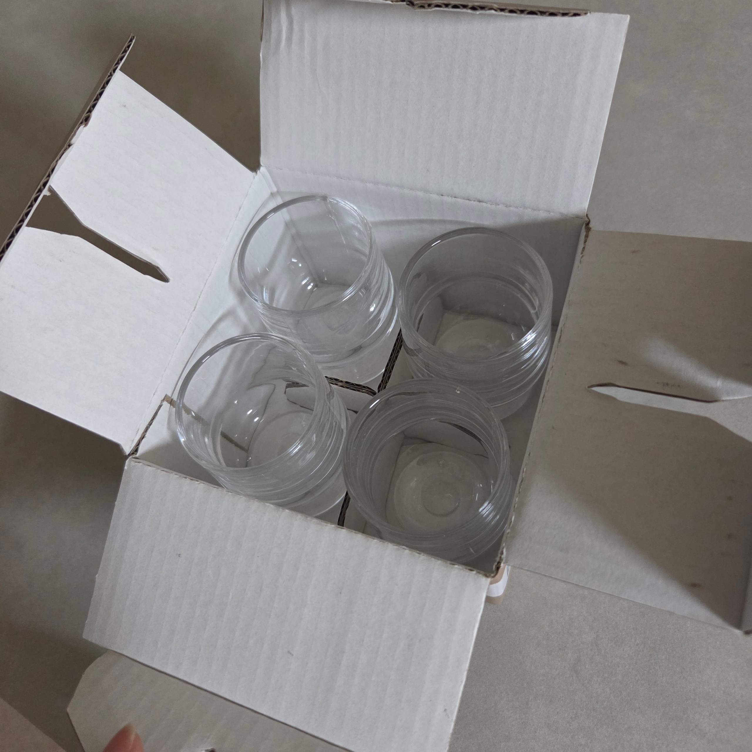 Square Fit Goblet Soju Glass 4-Piece Set user photo