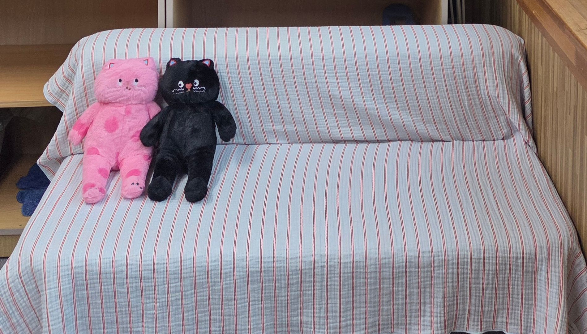 Stripe Triple-Layer Gauze Blanket user photo