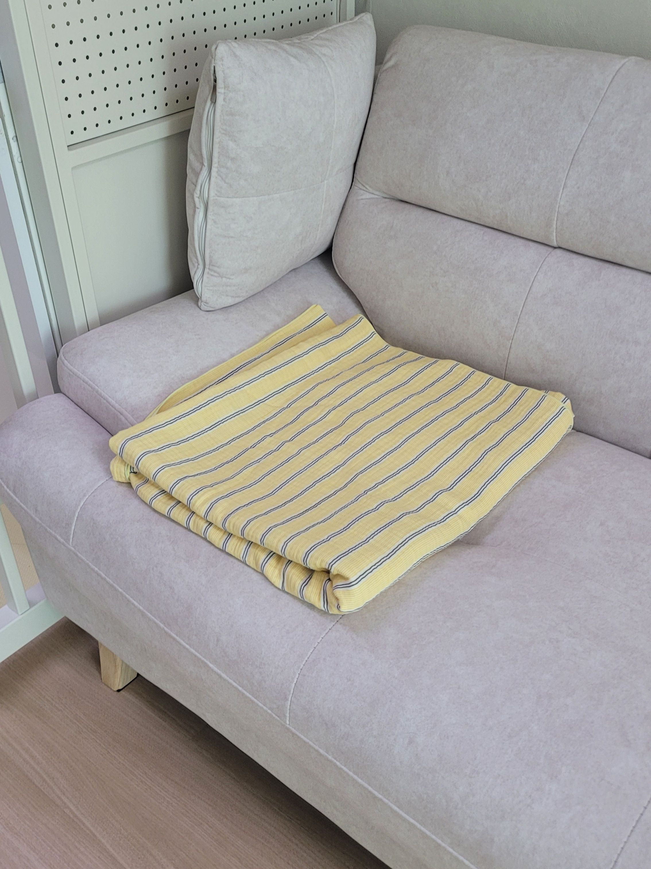 Stripe Triple-Layer Gauze Blanket user photo