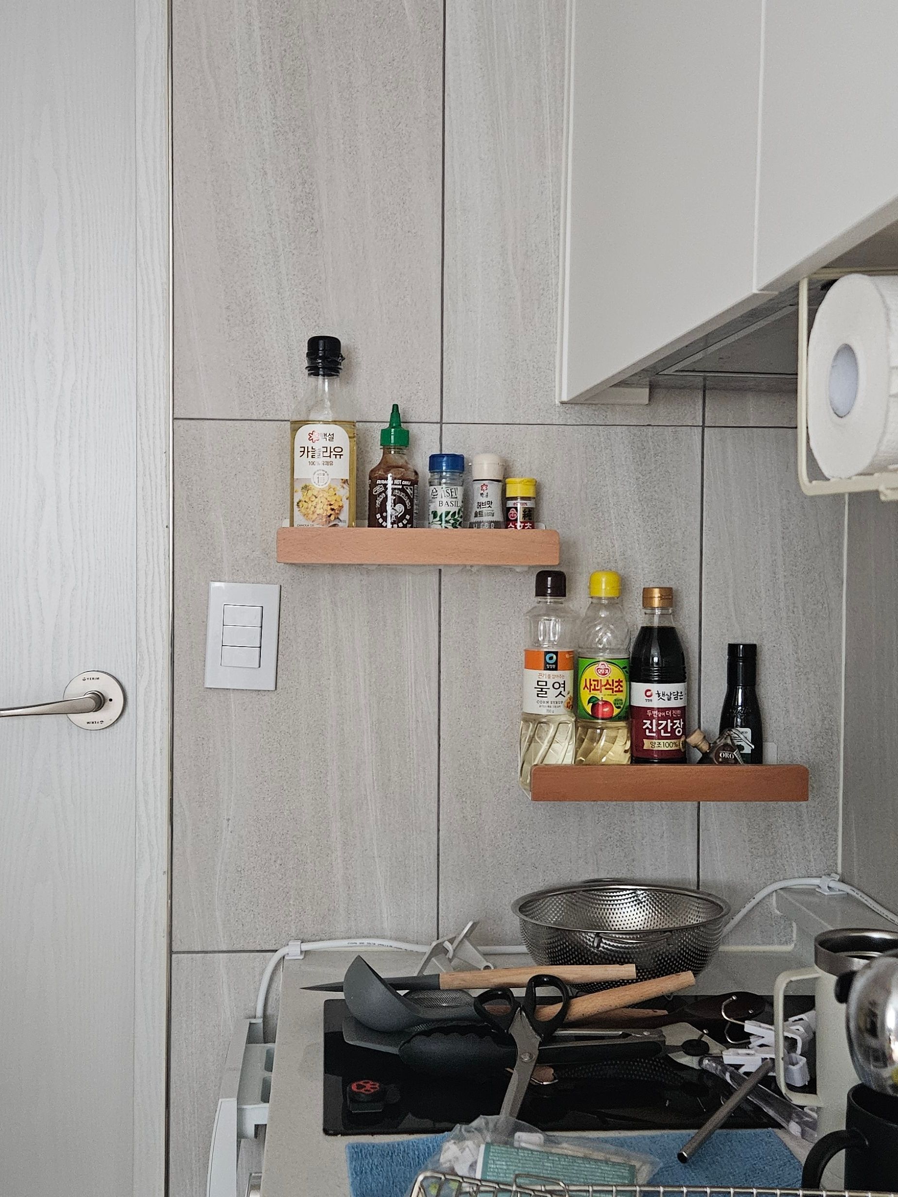 Dual Fit Sink Dish Rack user photo