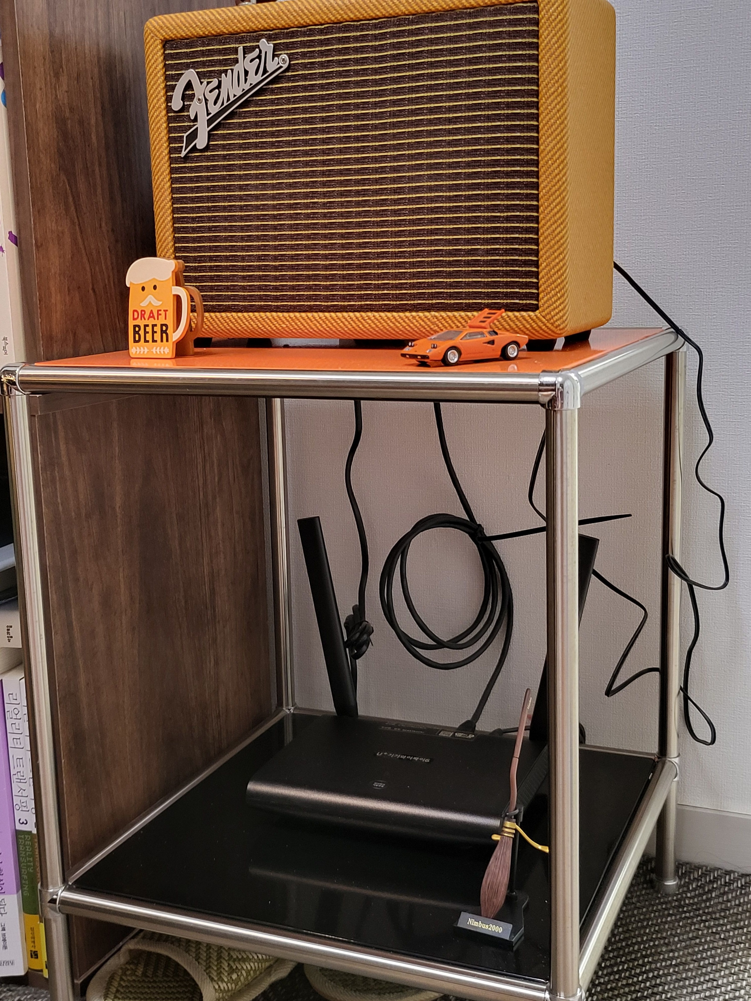 2 Tier Sqaure DIY Modular Storage Side Table user photo