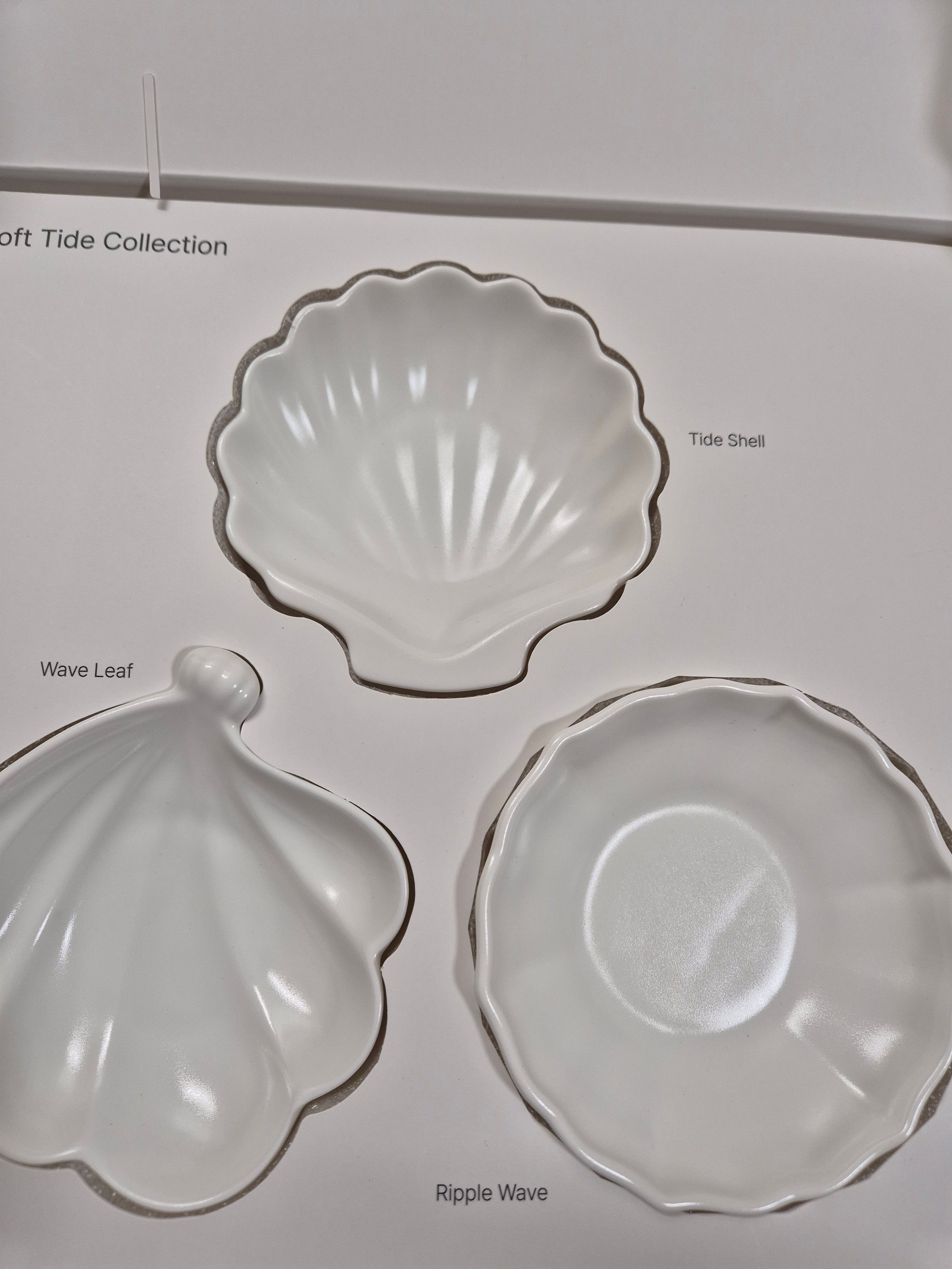 Soft tide collection Gyeol Shell 3-Piece Side Dish Set user photo