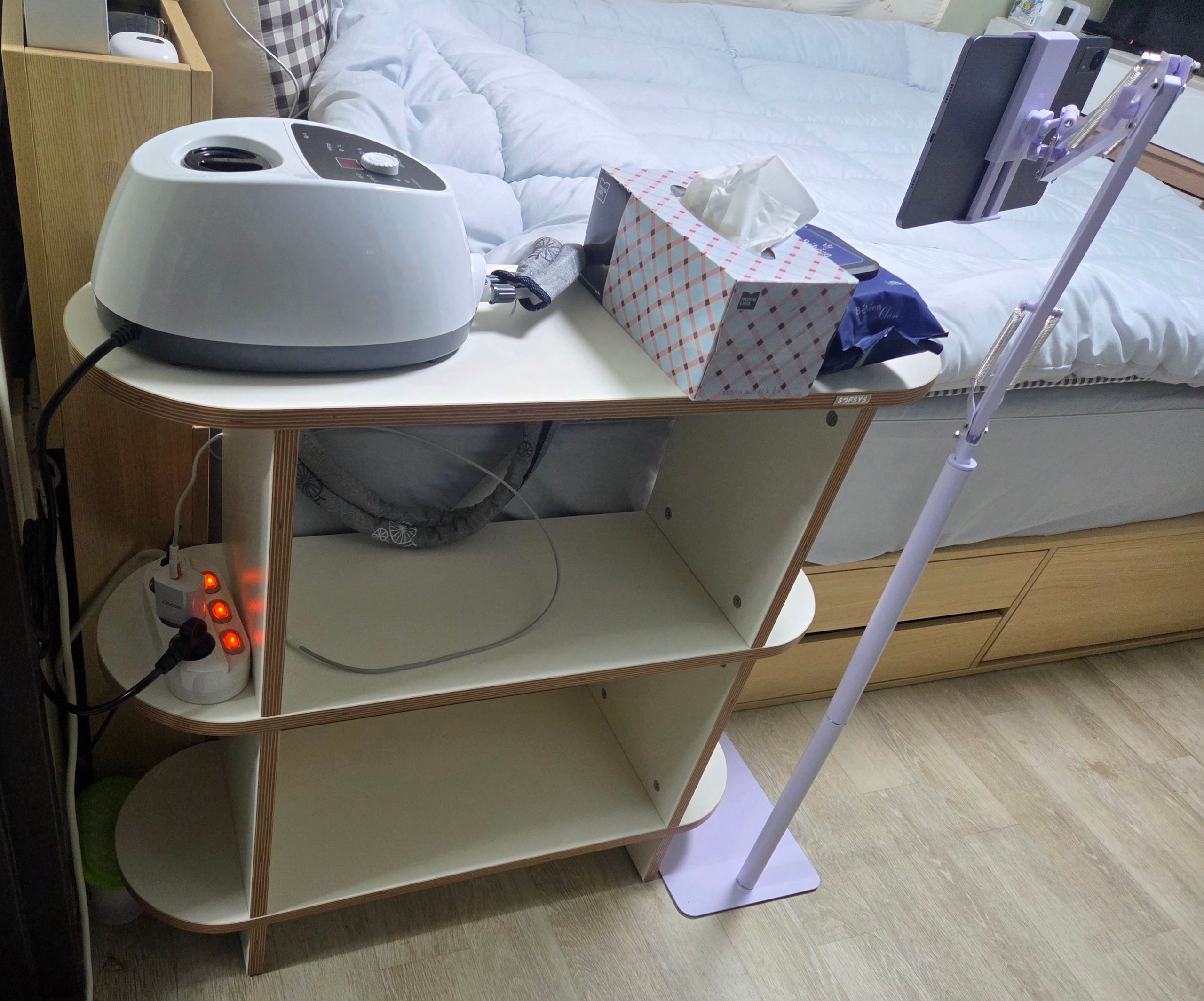 Olive Round 3-Tier Storage Shelf user photo