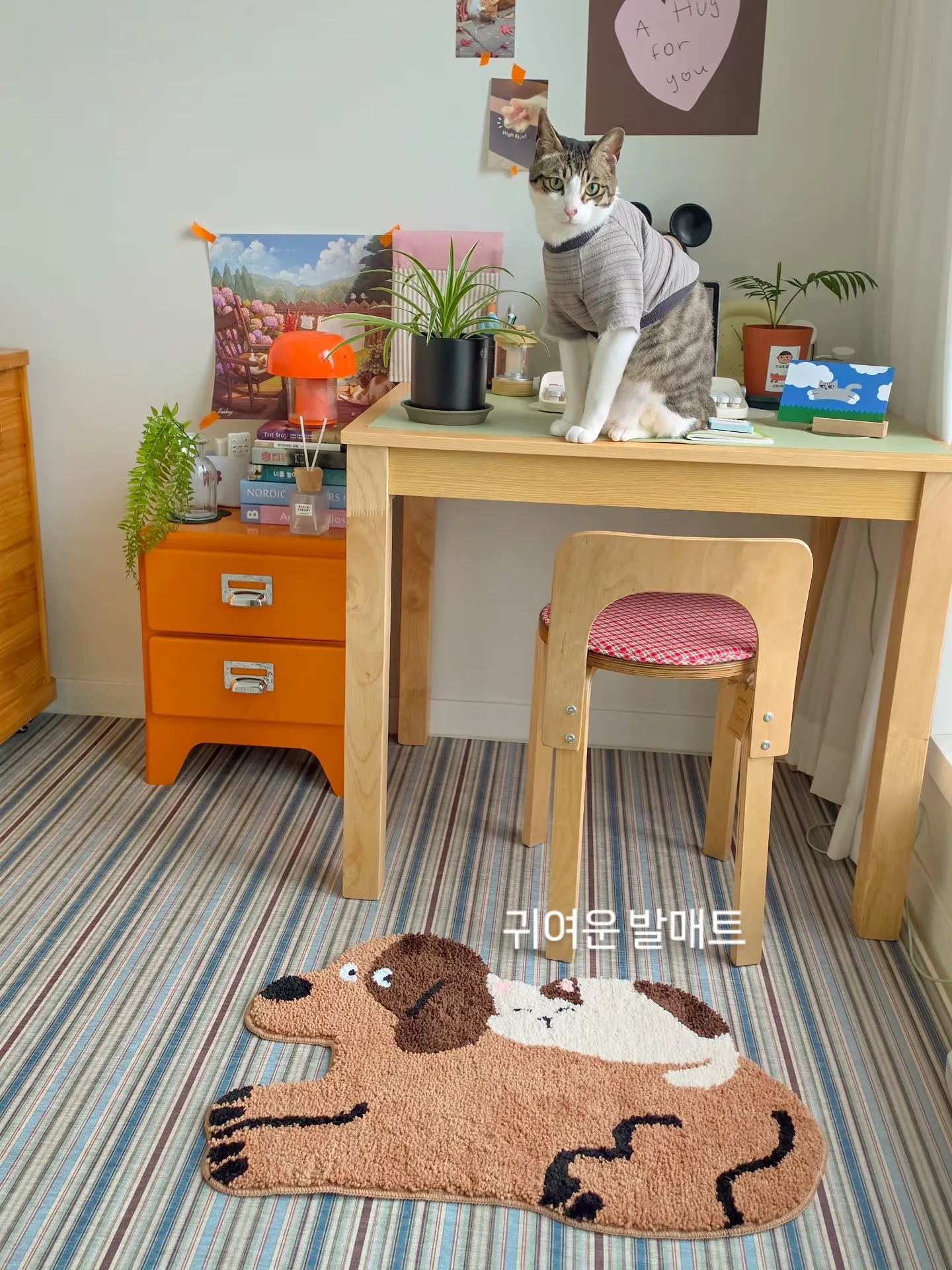 Moss Multi-Stripe Area Rug user photo