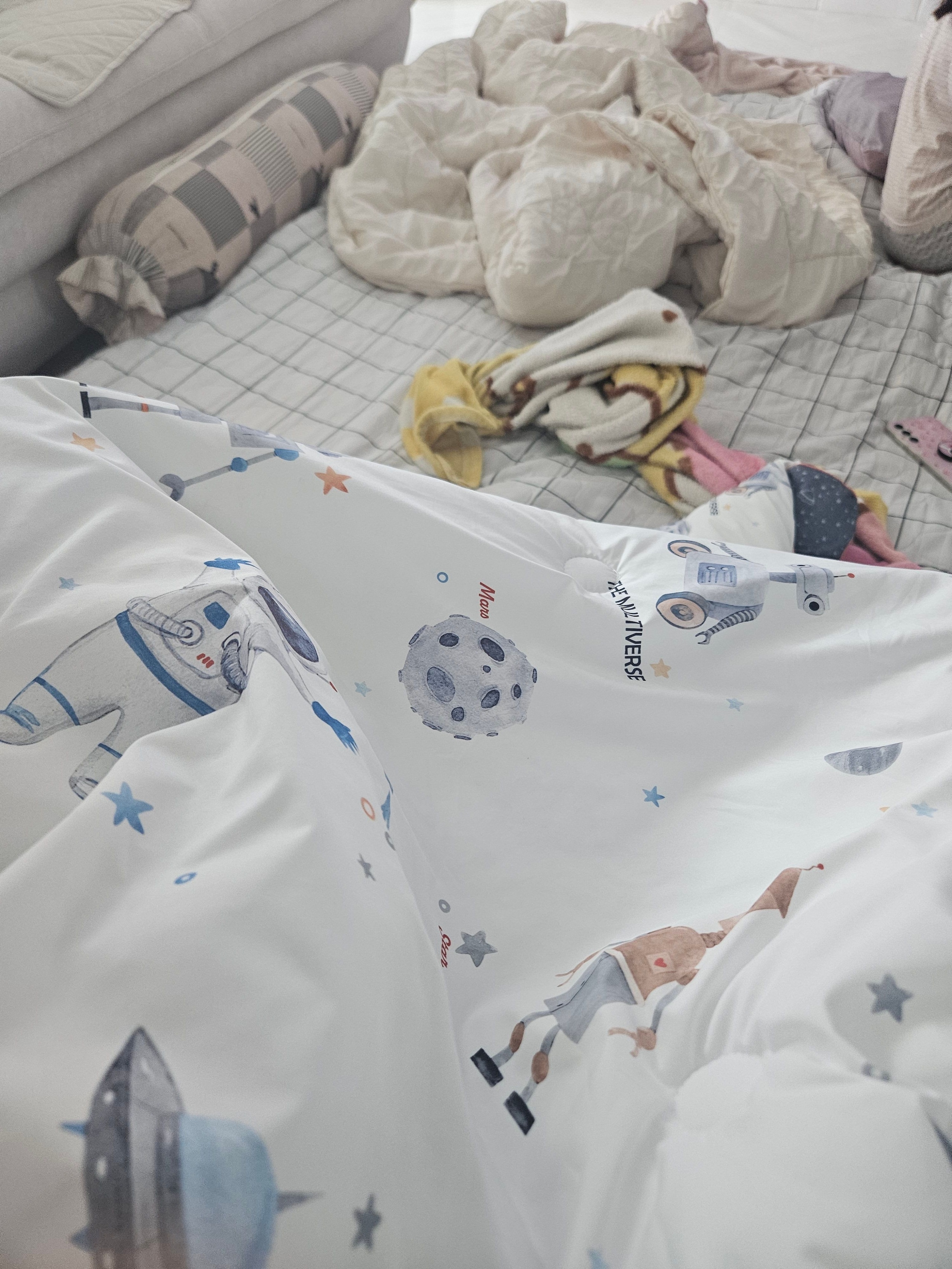 Stripe Triple-Layer Gauze Blanket user photo