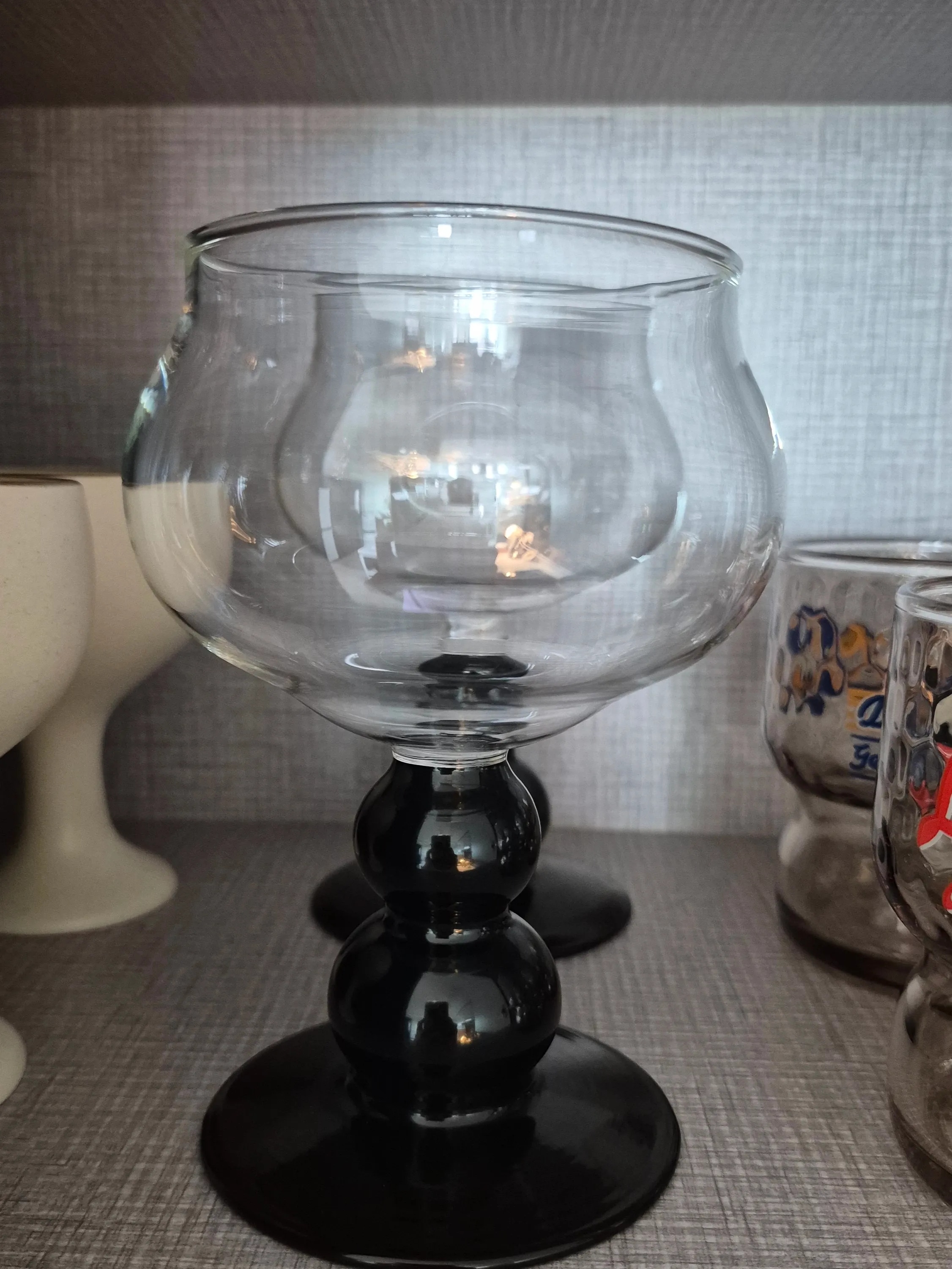Rove Black Stem Wine Glass user photo