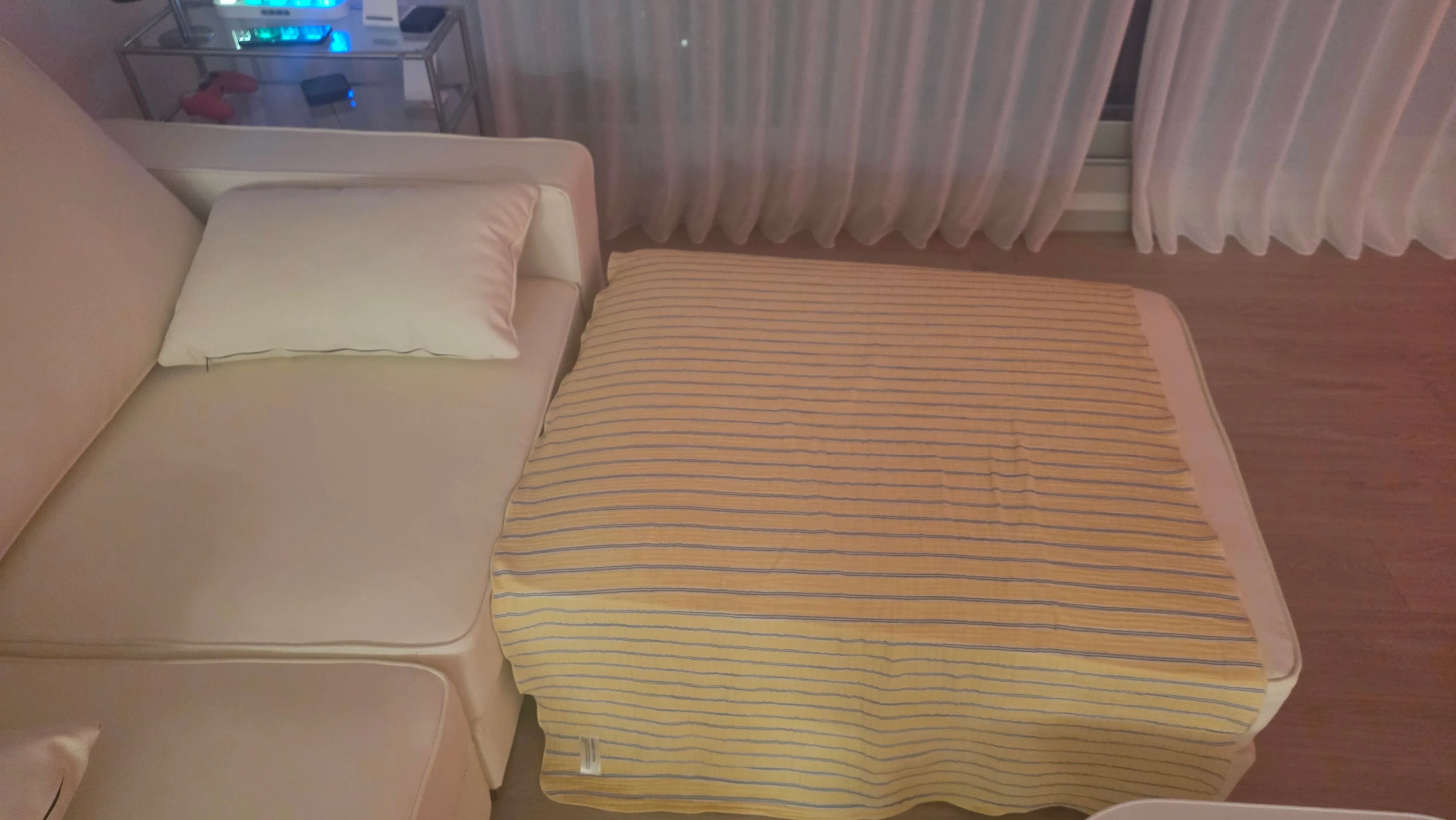 Stripe Triple-Layer Gauze Blanket user photo