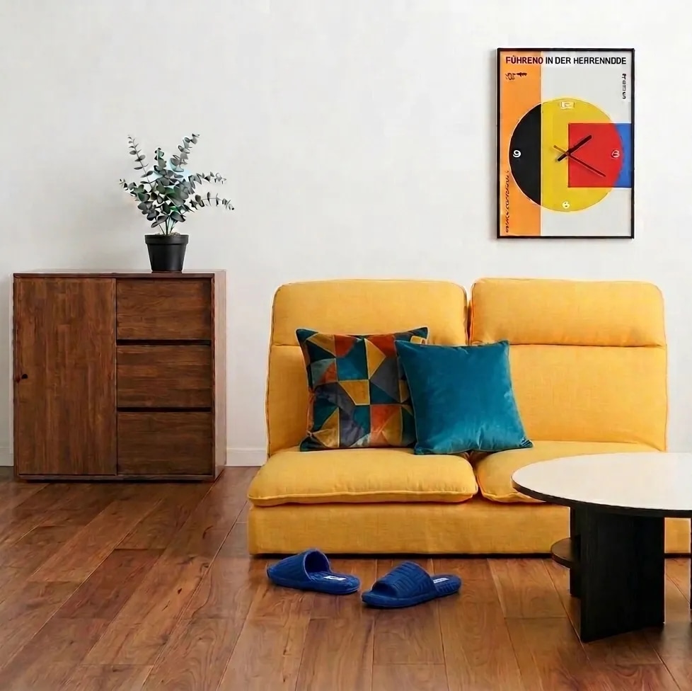 On My Mood Mid-Century Art Wall Clock user photo