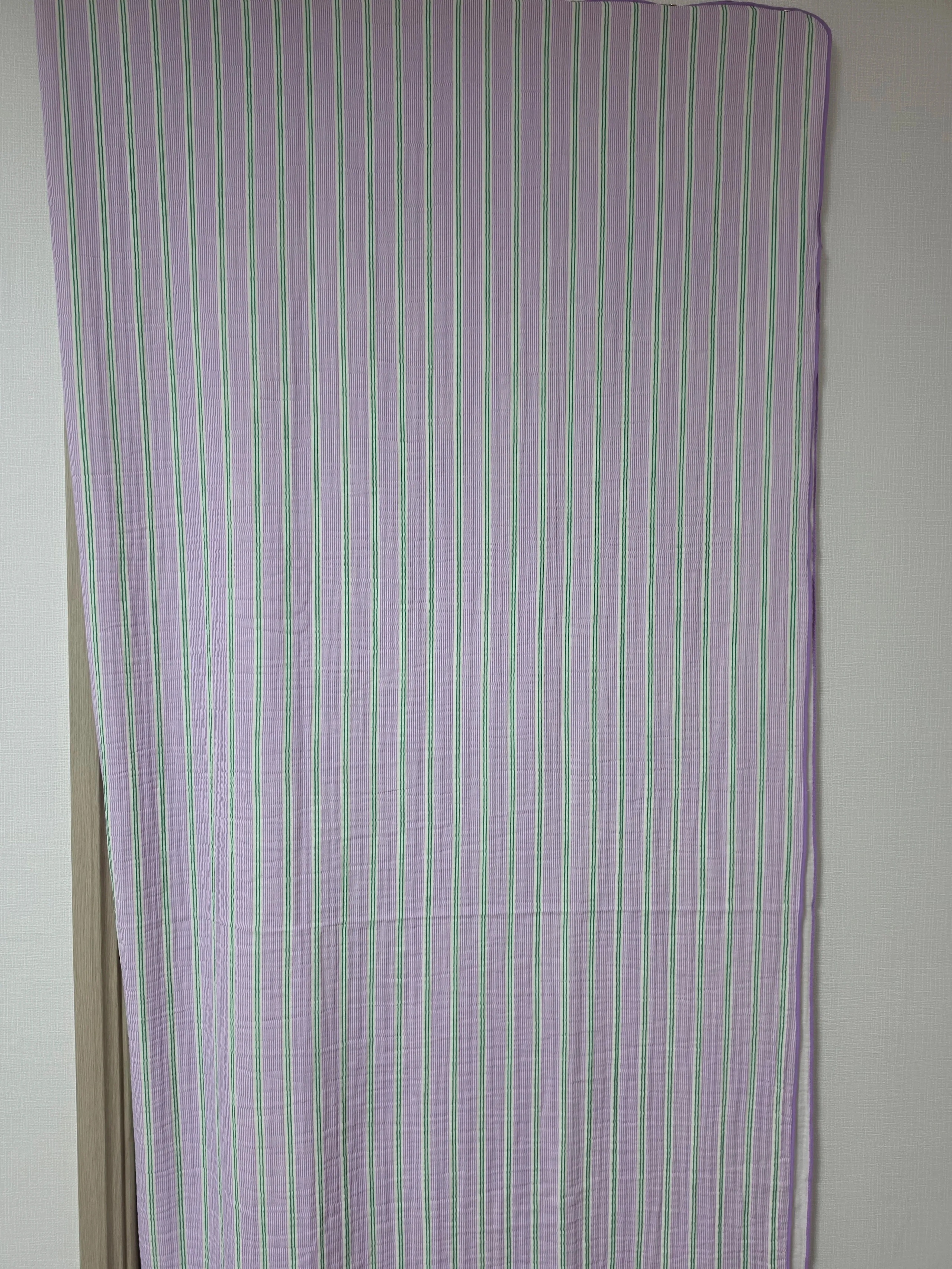 Stripe Triple-Layer Gauze Blanket user photo