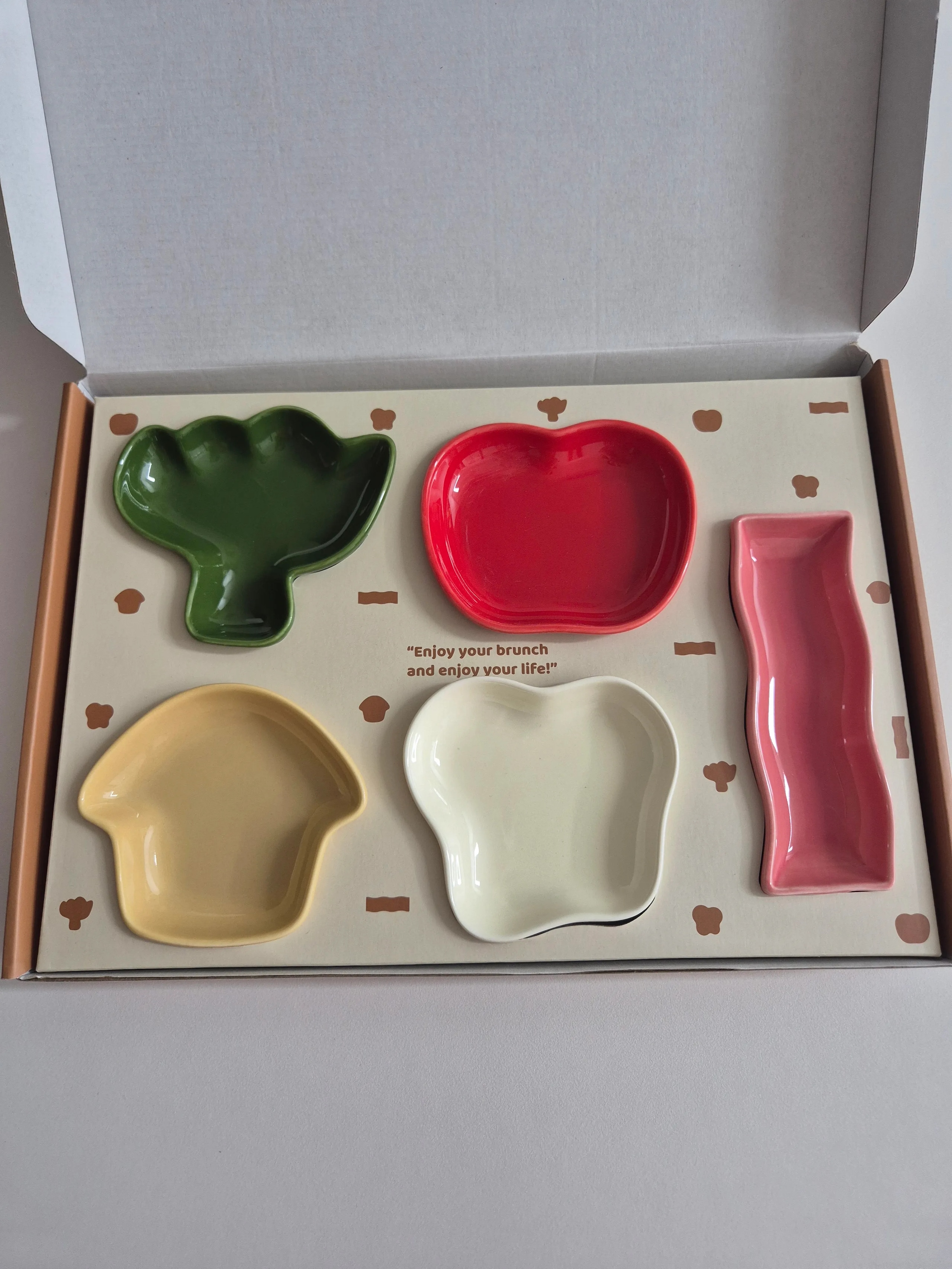 Playful Ceramic Snack Plate Set user photo