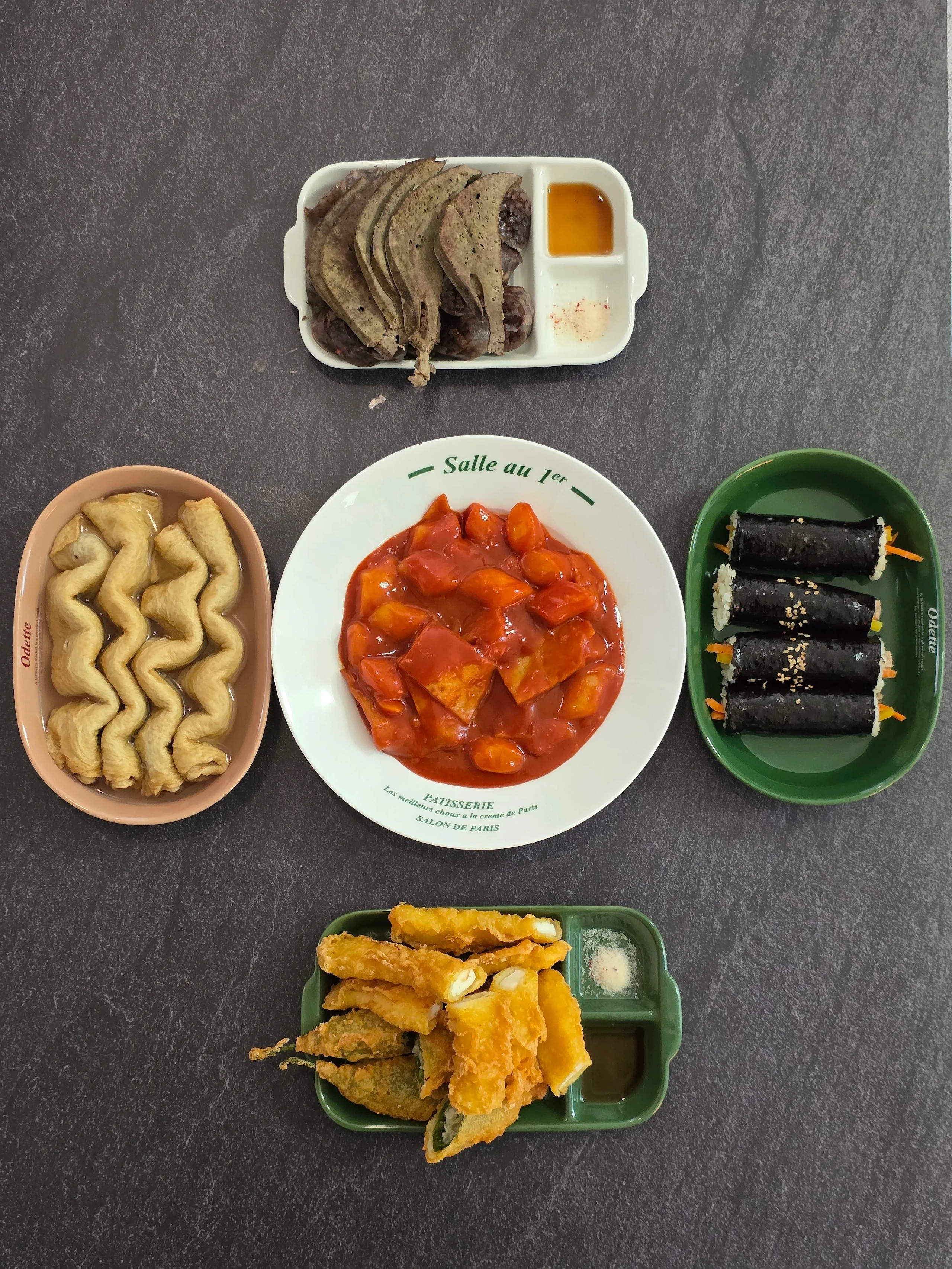 Odette Ceramic Divided Side Plate Set (2-Piece) user photo