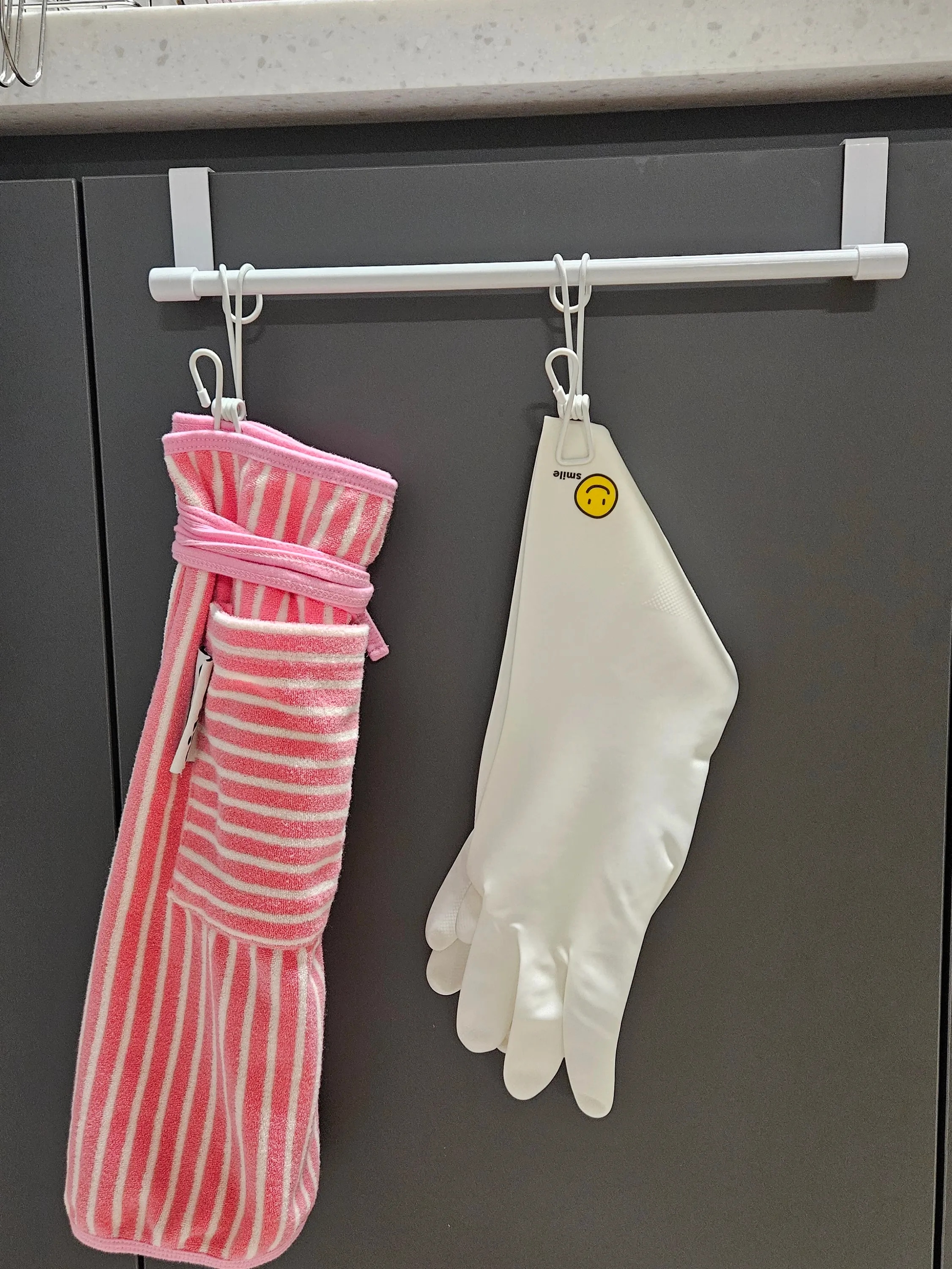Striped Cotton Apron & Oven Mitt Set user photo