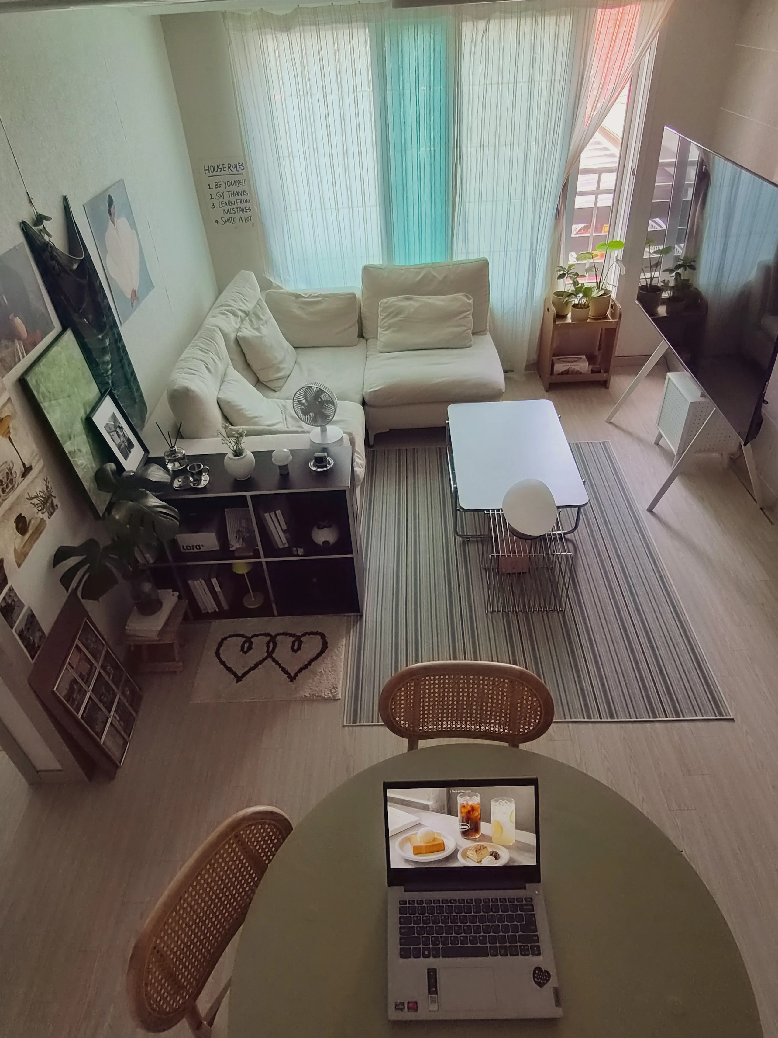 Moss Multi-Stripe Area Rug user photo