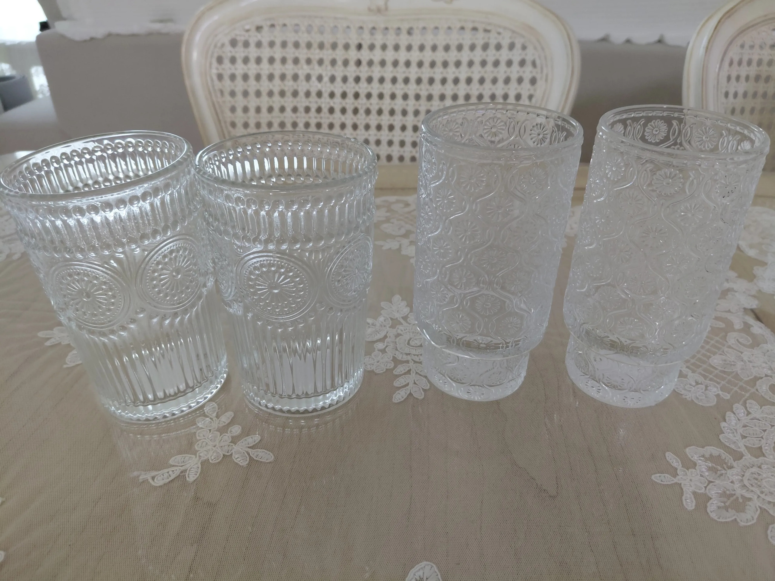 Daisy Stackable Highball Glasses 11.8 fl oz (350 ml), 2P user photo