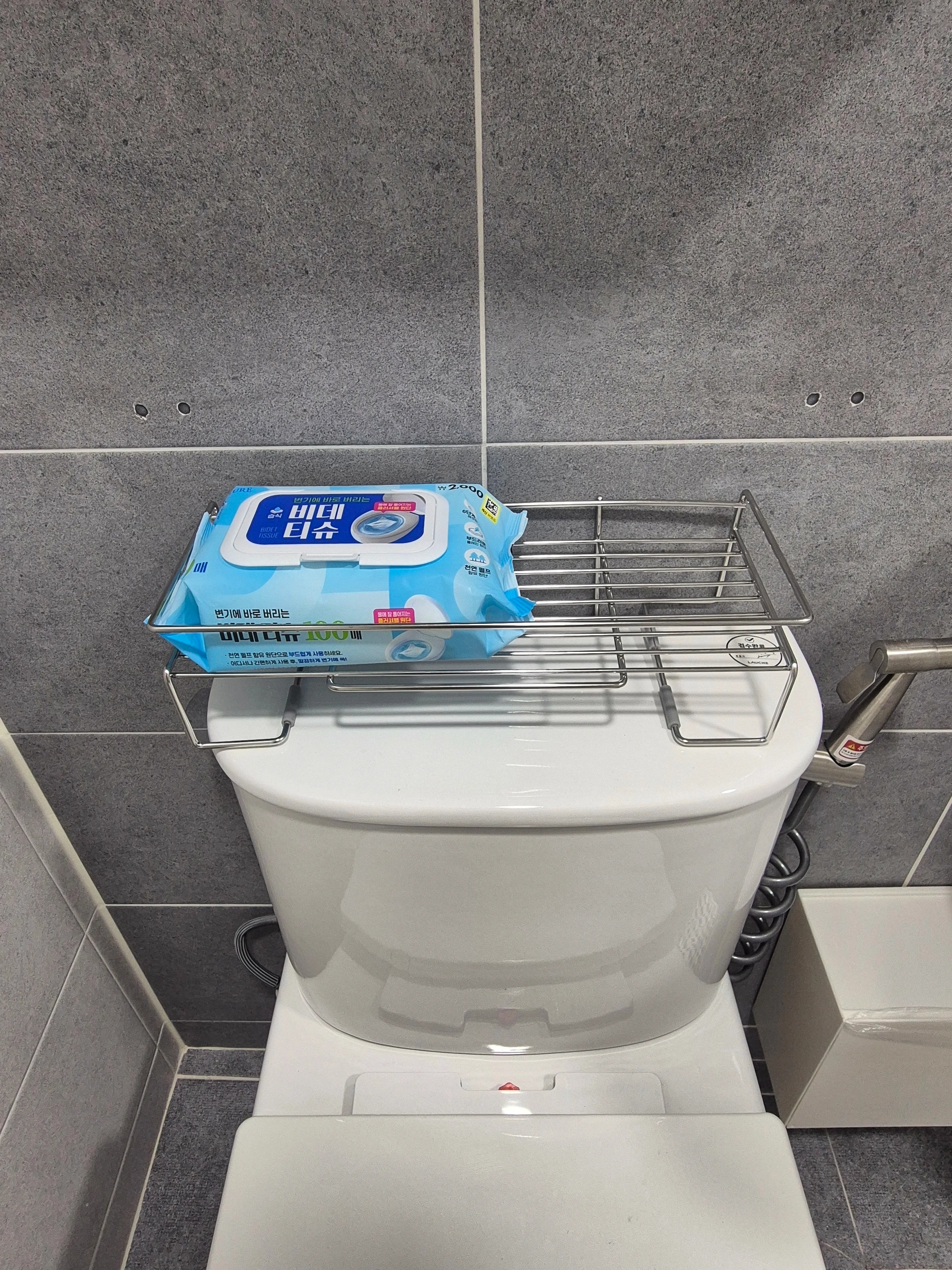 Over-Toilet Stainless Storage Shelf user photo