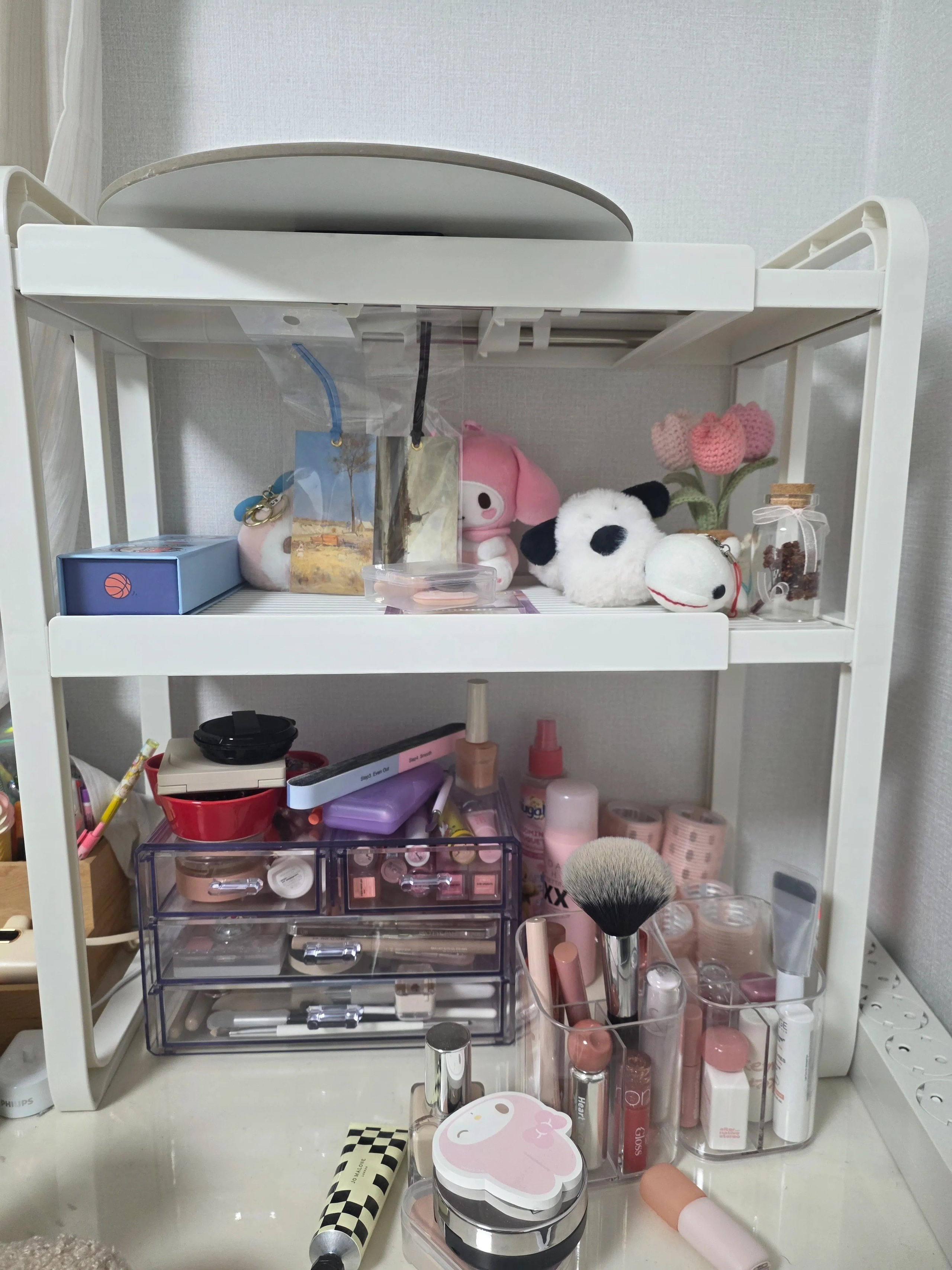 Adjustable Desk Storage Shelf (2-Tier) user photo