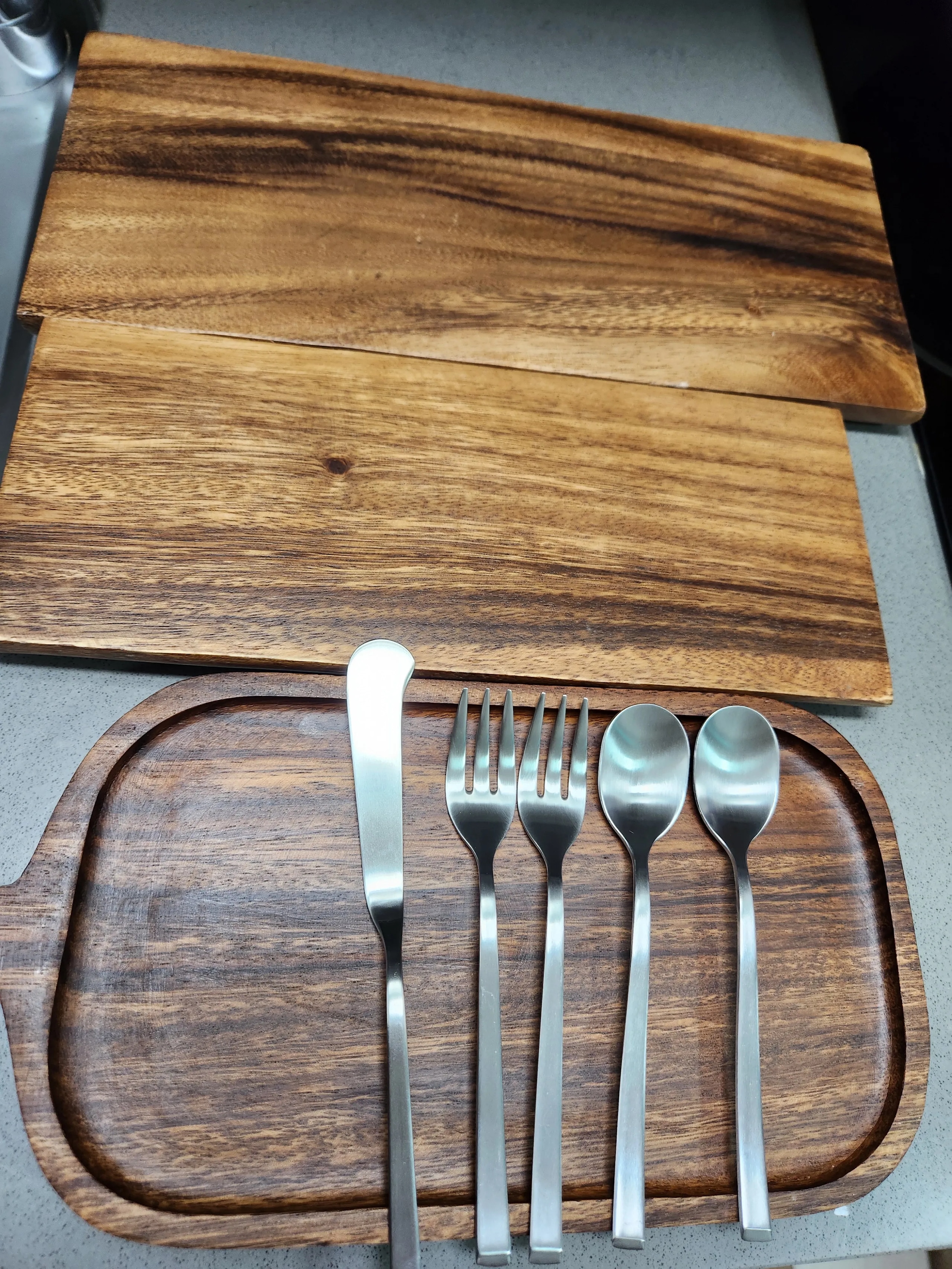 Acacia Wood Brunch Serving Tray user photo