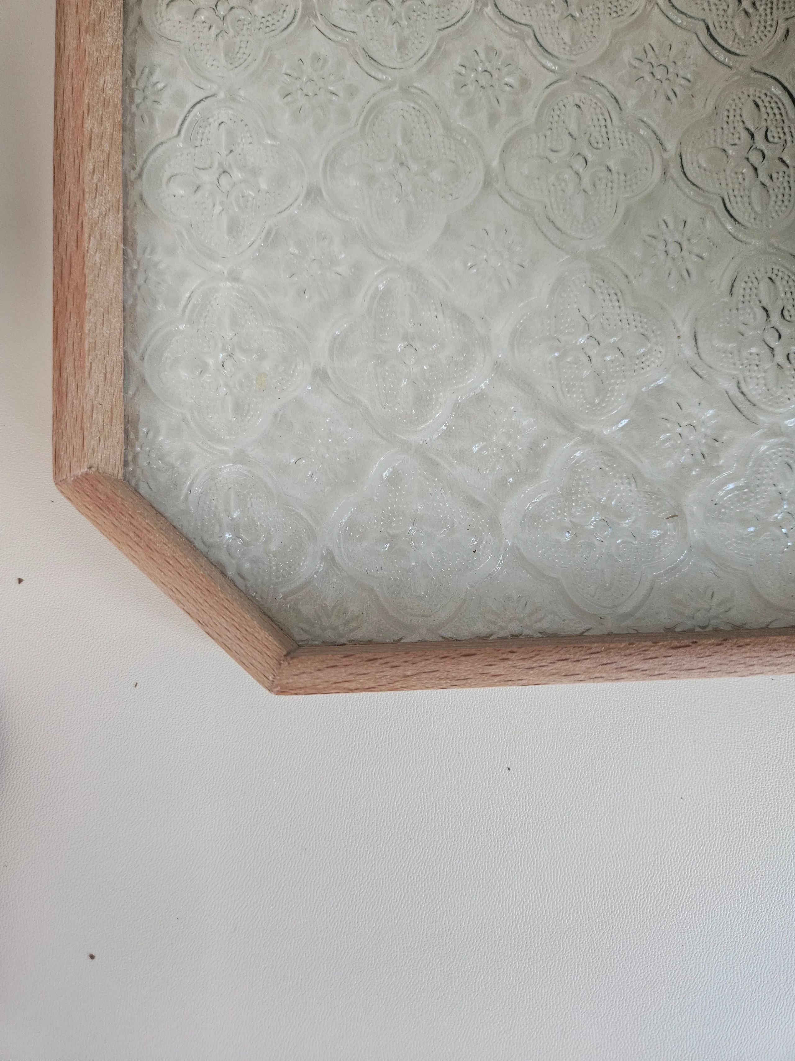 Walnut Wood Glass Tray user photo