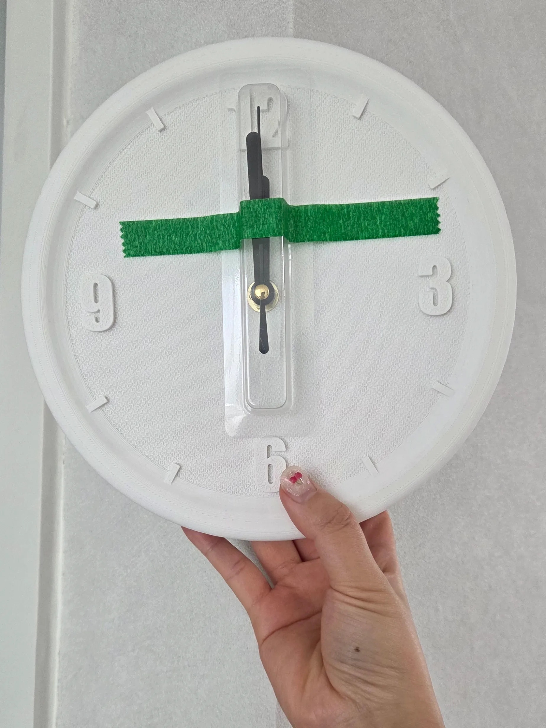 DIY Corner Wall Clock user photo