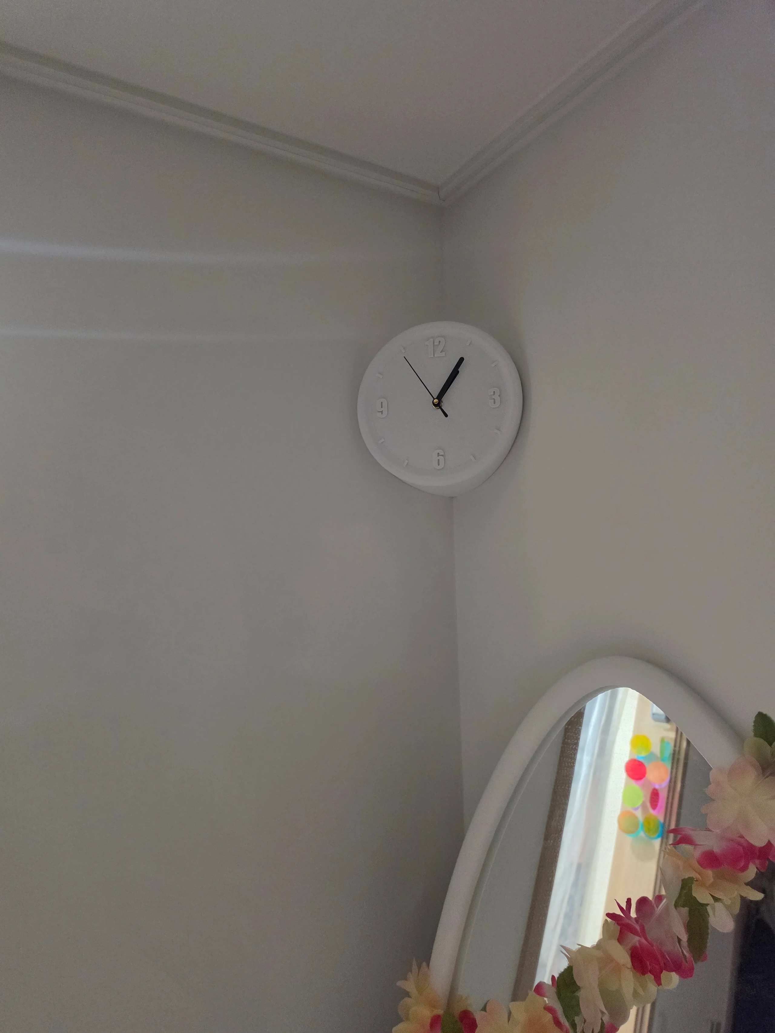 DIY Corner Wall Clock user photo