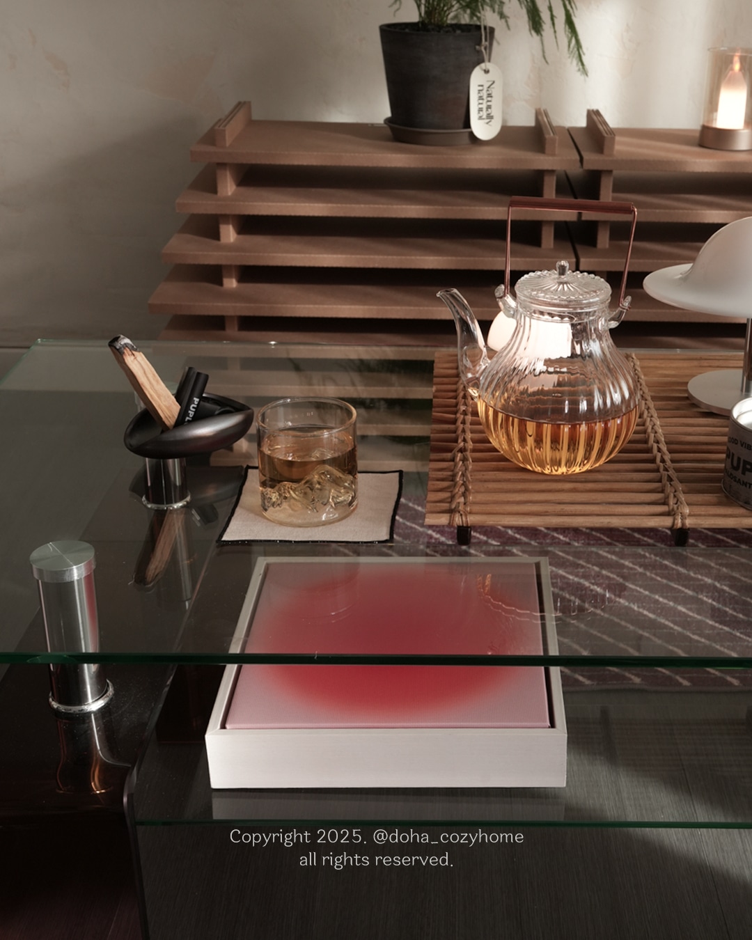Flower Glass Teapot & 2 Teacup Set user photo