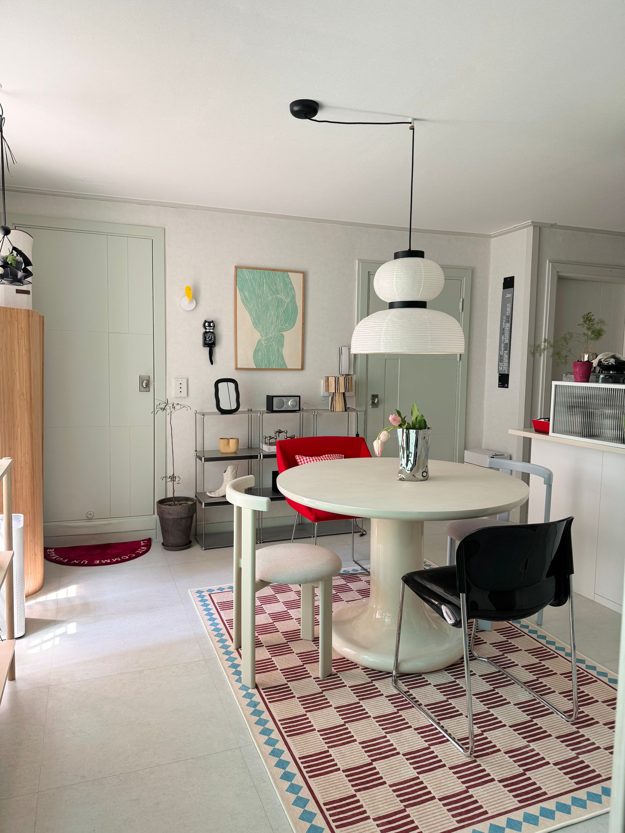 Checkered Flatweave Rug user photo