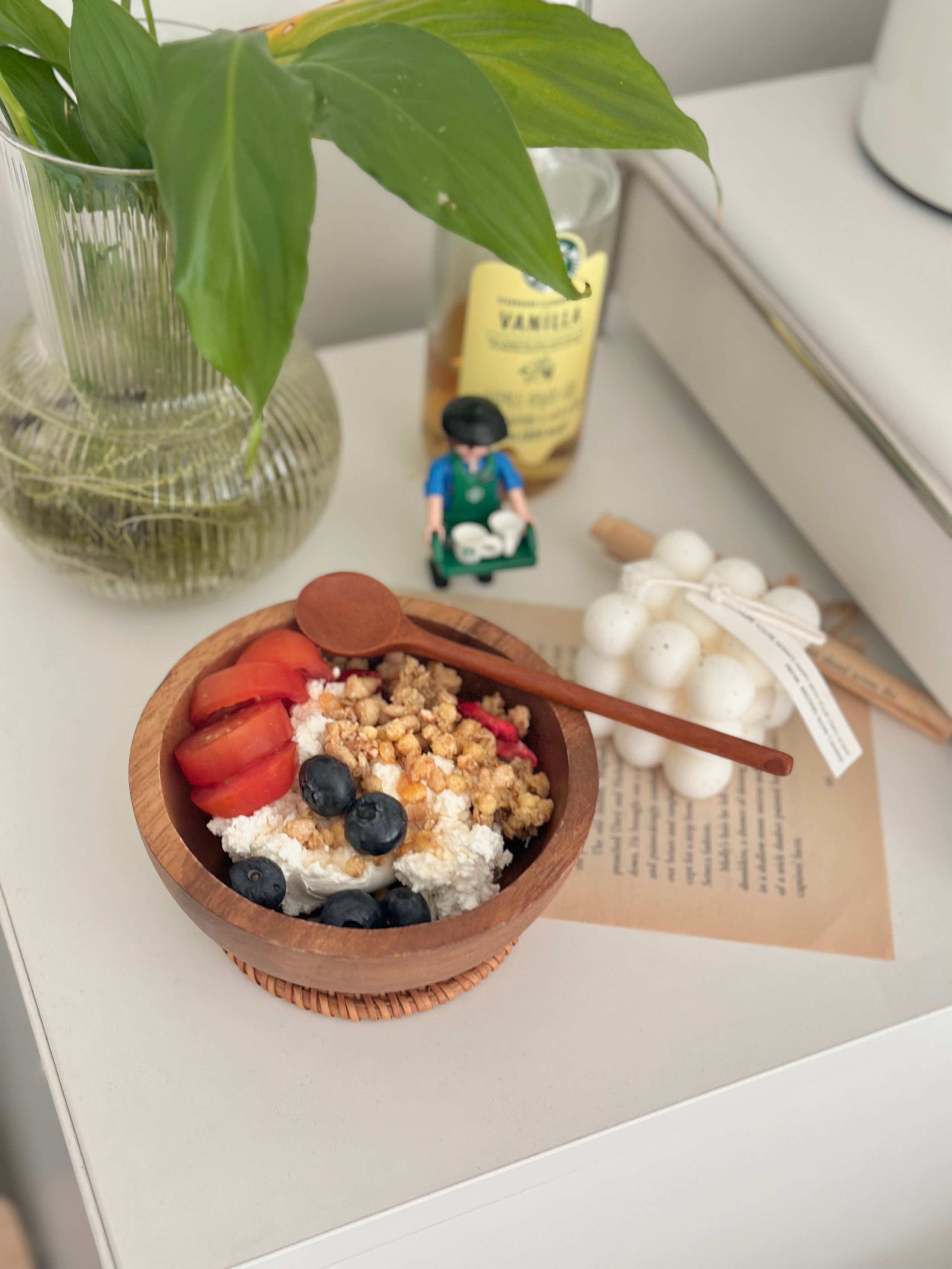 Wood Yogurt Bowl & Spoon Gift Set (4-Piece) user photo