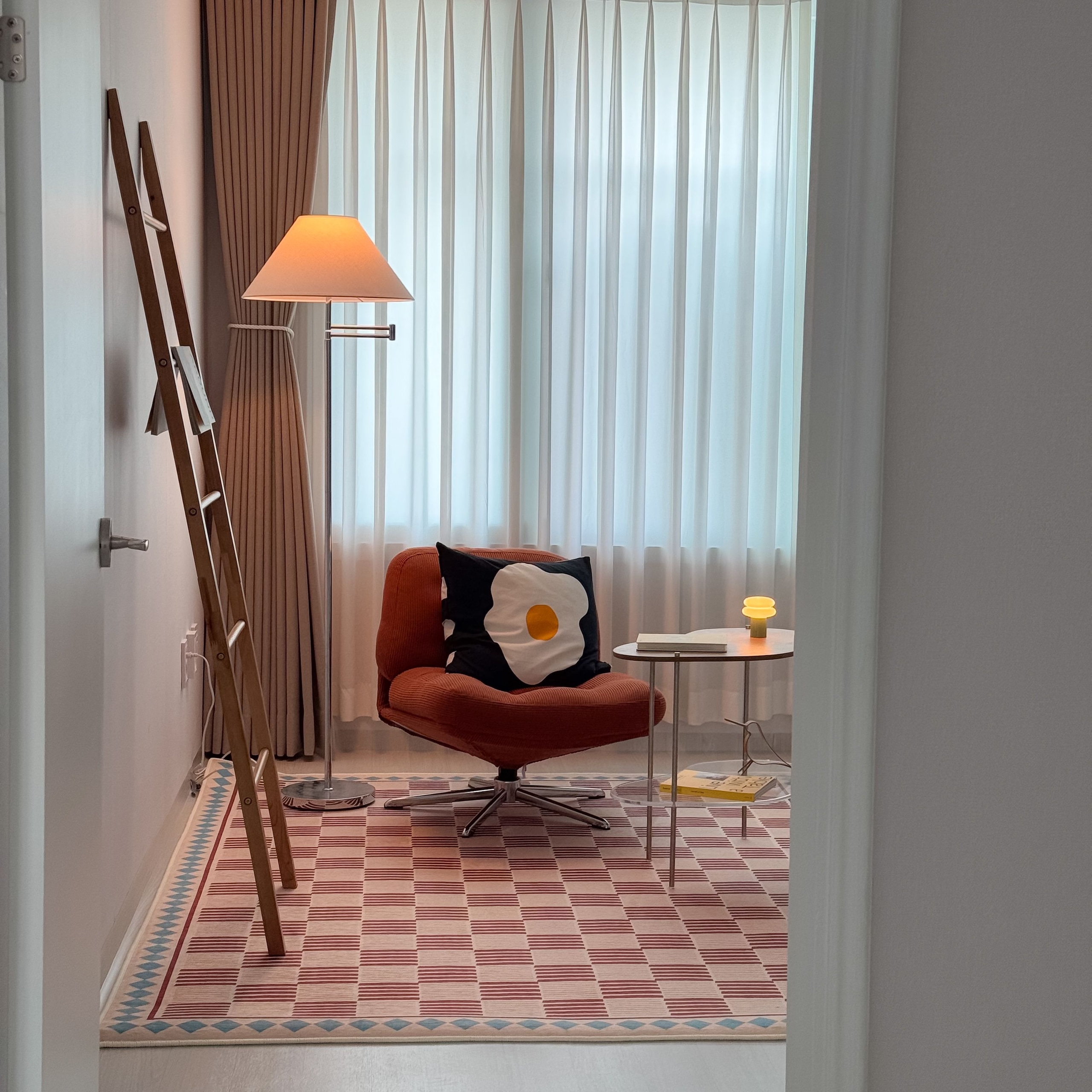 Checkered Flatweave Rug user photo