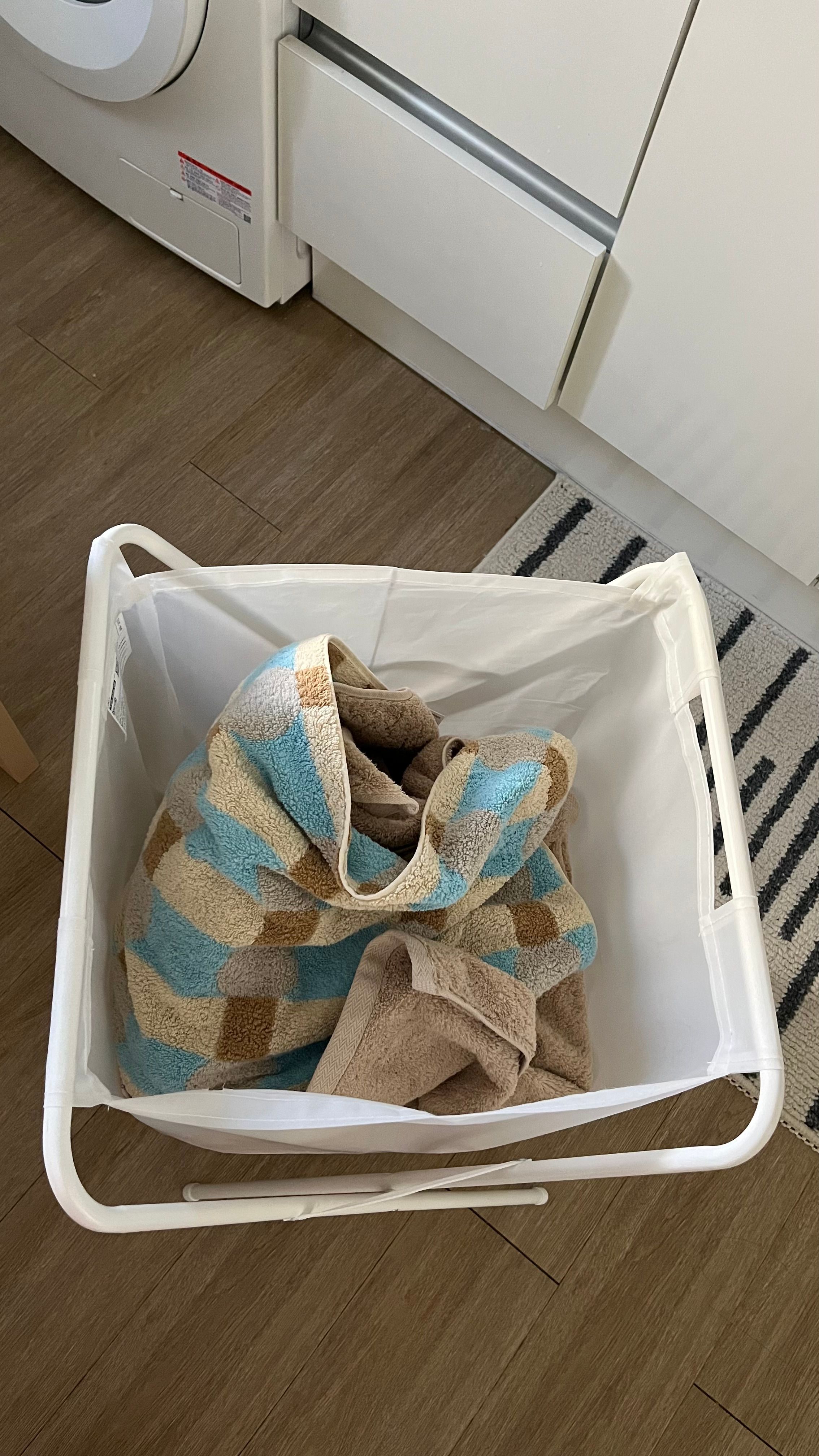 Warm Colorblock Check Hand Towel user photo