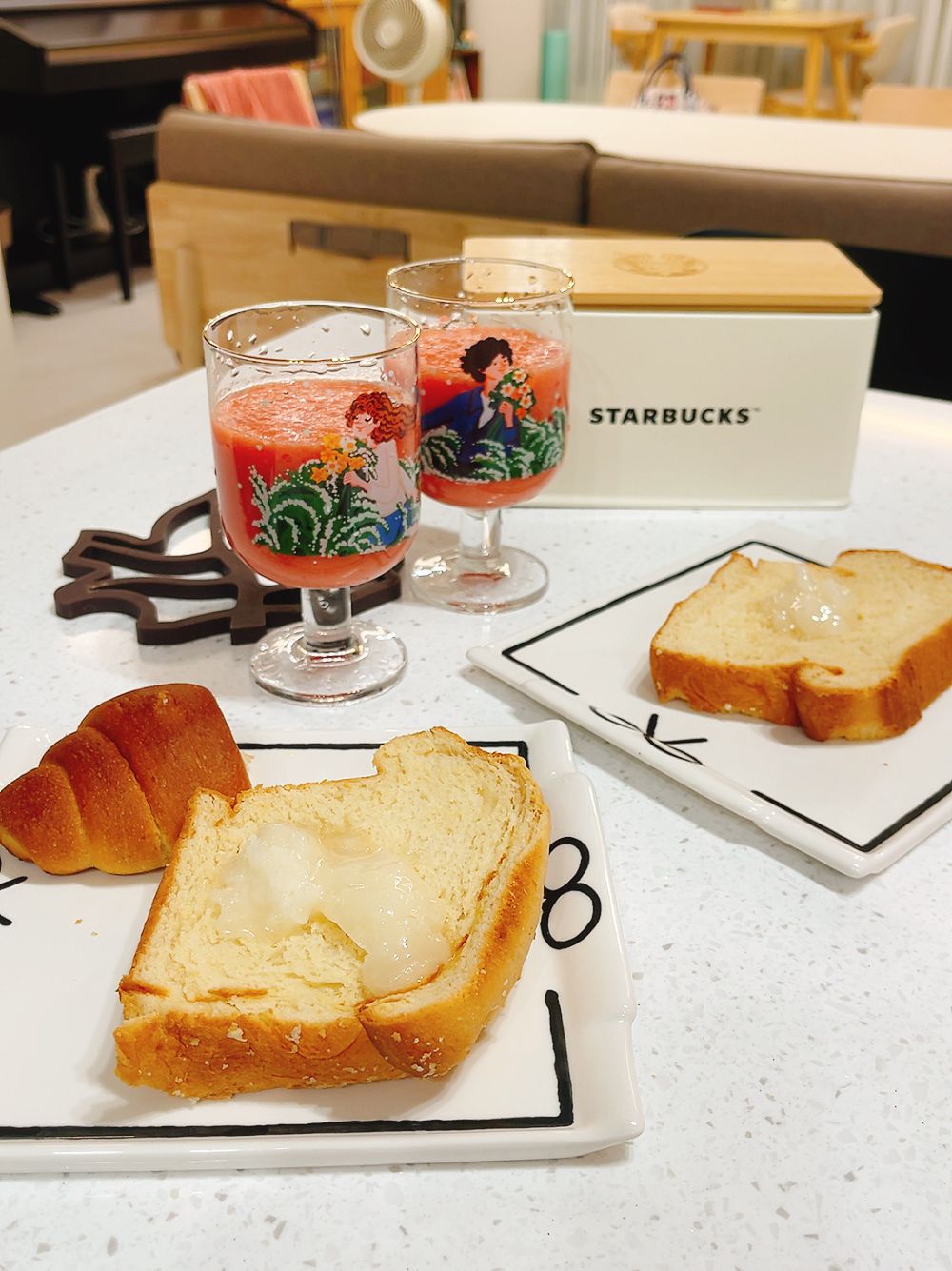 Ribbon & Heart Cheese Plate Set user photo