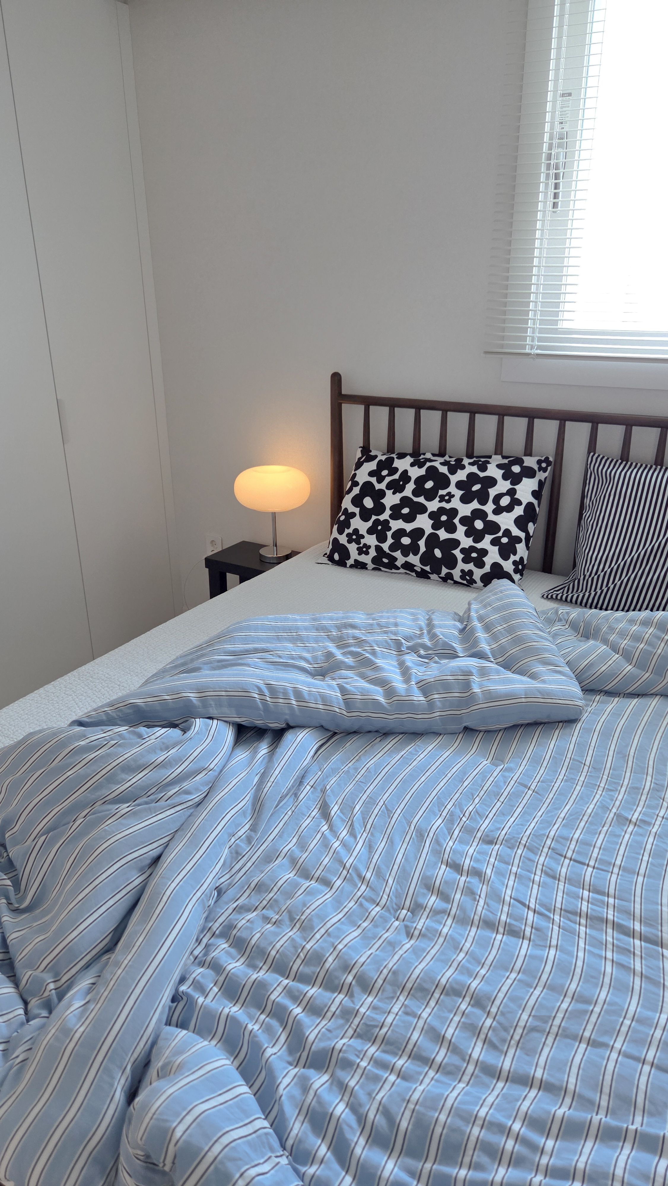 Modal Stripe Comforter & Pillow Set (Corn-Fiber Fill) user photo
