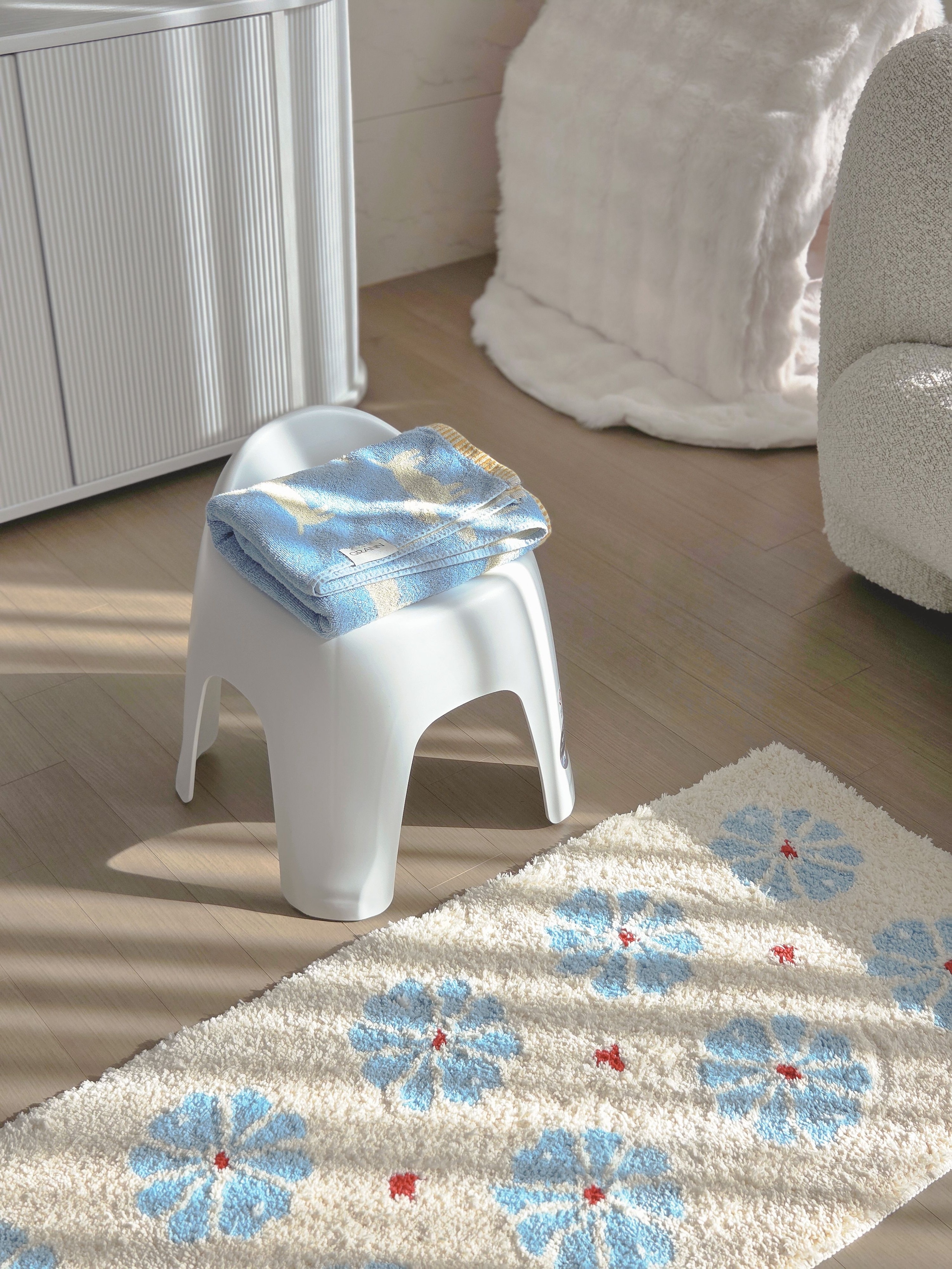Swimming Dog Bath Towel user photo