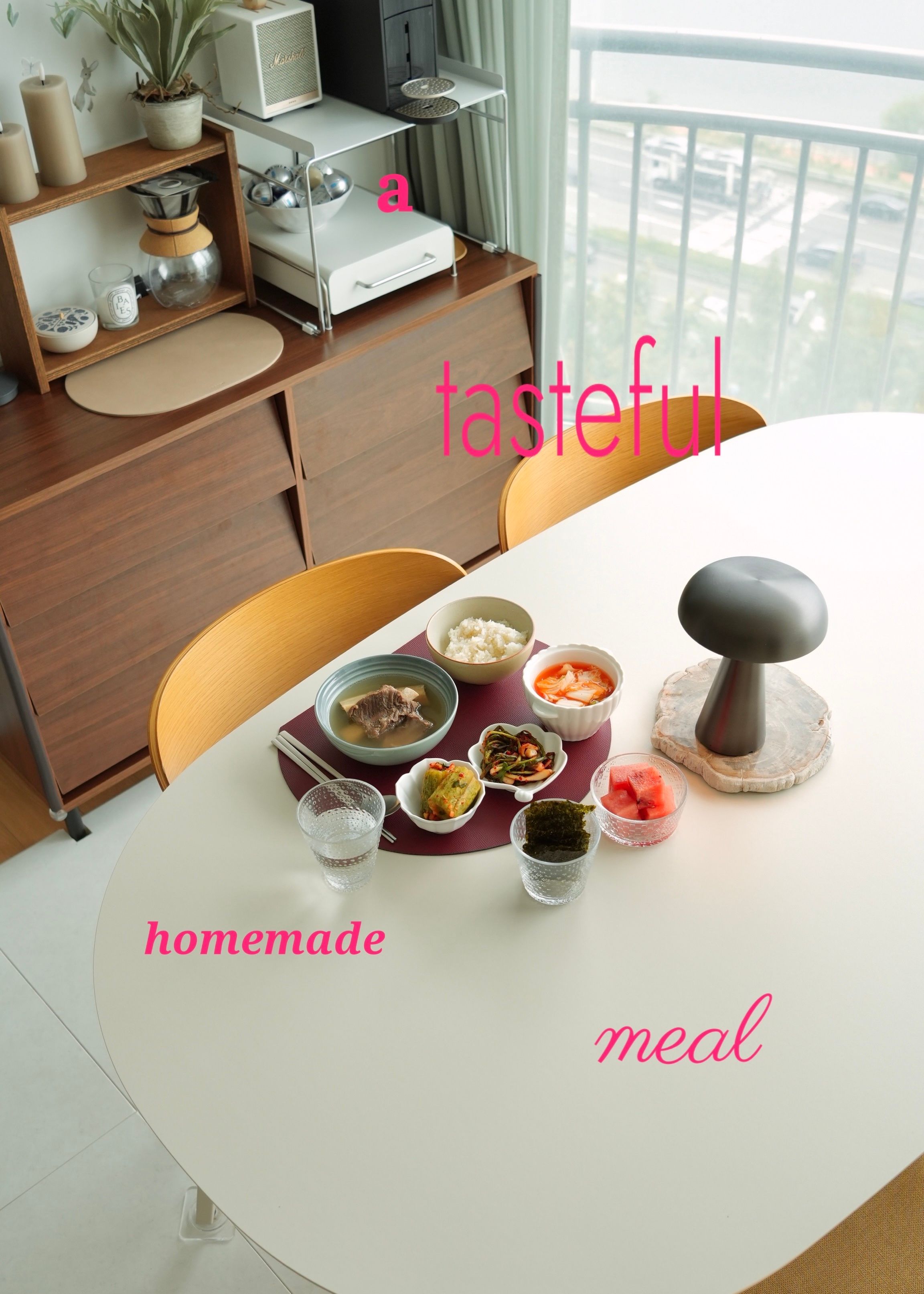 Soft tide collection Gyeol Shell 3-Piece Side Dish Set user photo