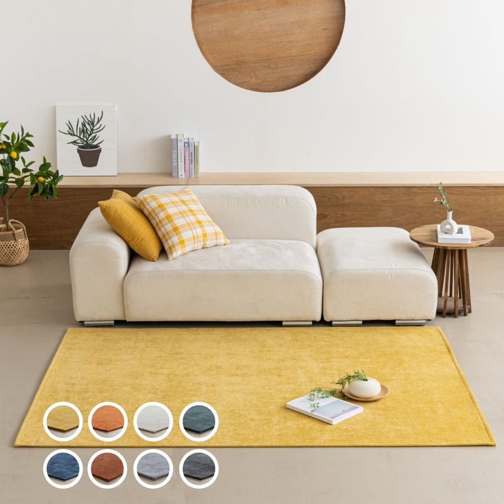 STYLE RUG VIVID 防水 ラグ［8色・6サイズ］ ホワイト グレー グリーン