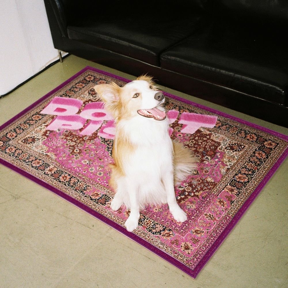 life&COLLECT Home Totem Don't Piss on Me ラグ 手洗いのみ 長方形