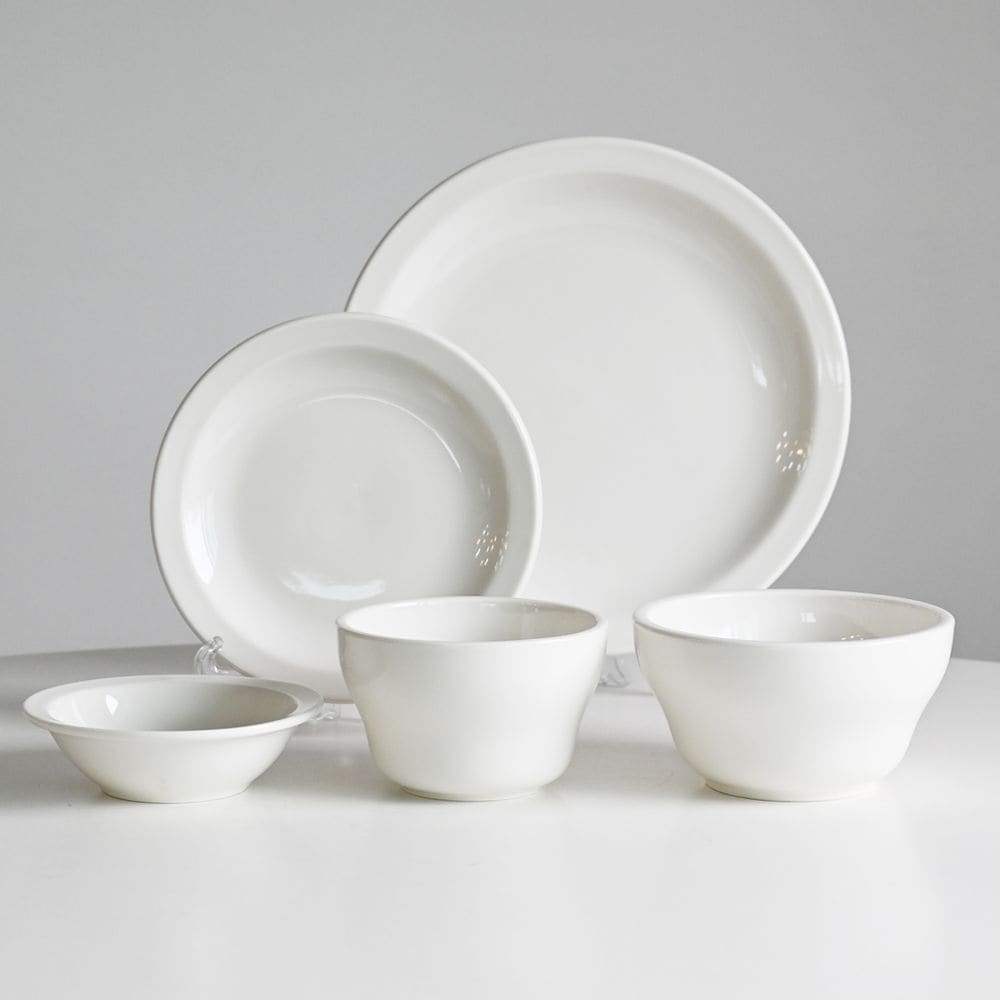 Syracuse Kings inn 食器 1人 5点セット［4色］ ホワイト ブルー