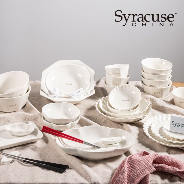 Syracuse Nature Freeze 食器 4人 31点セット ホワイト 陶磁器