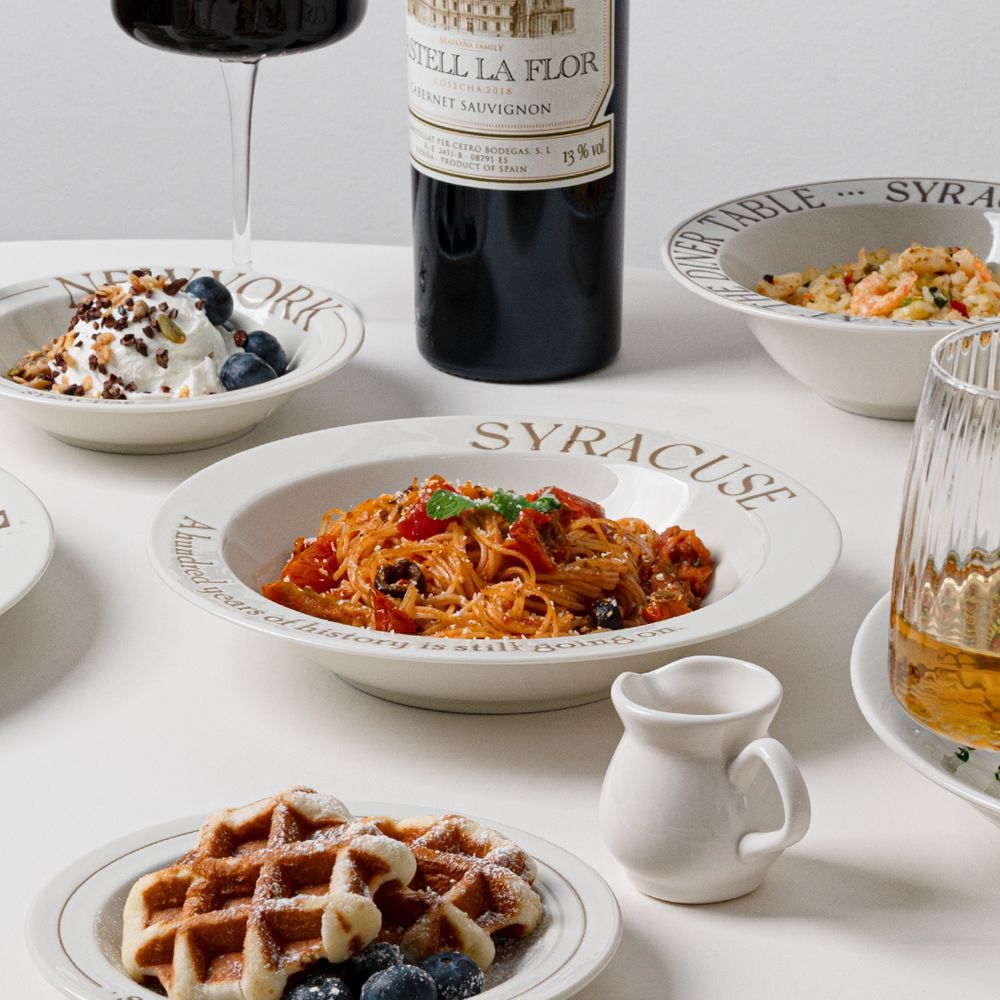 ROYAL COPENHAGEN ブロムスト ディーププレート ローズ 24cm | 食器